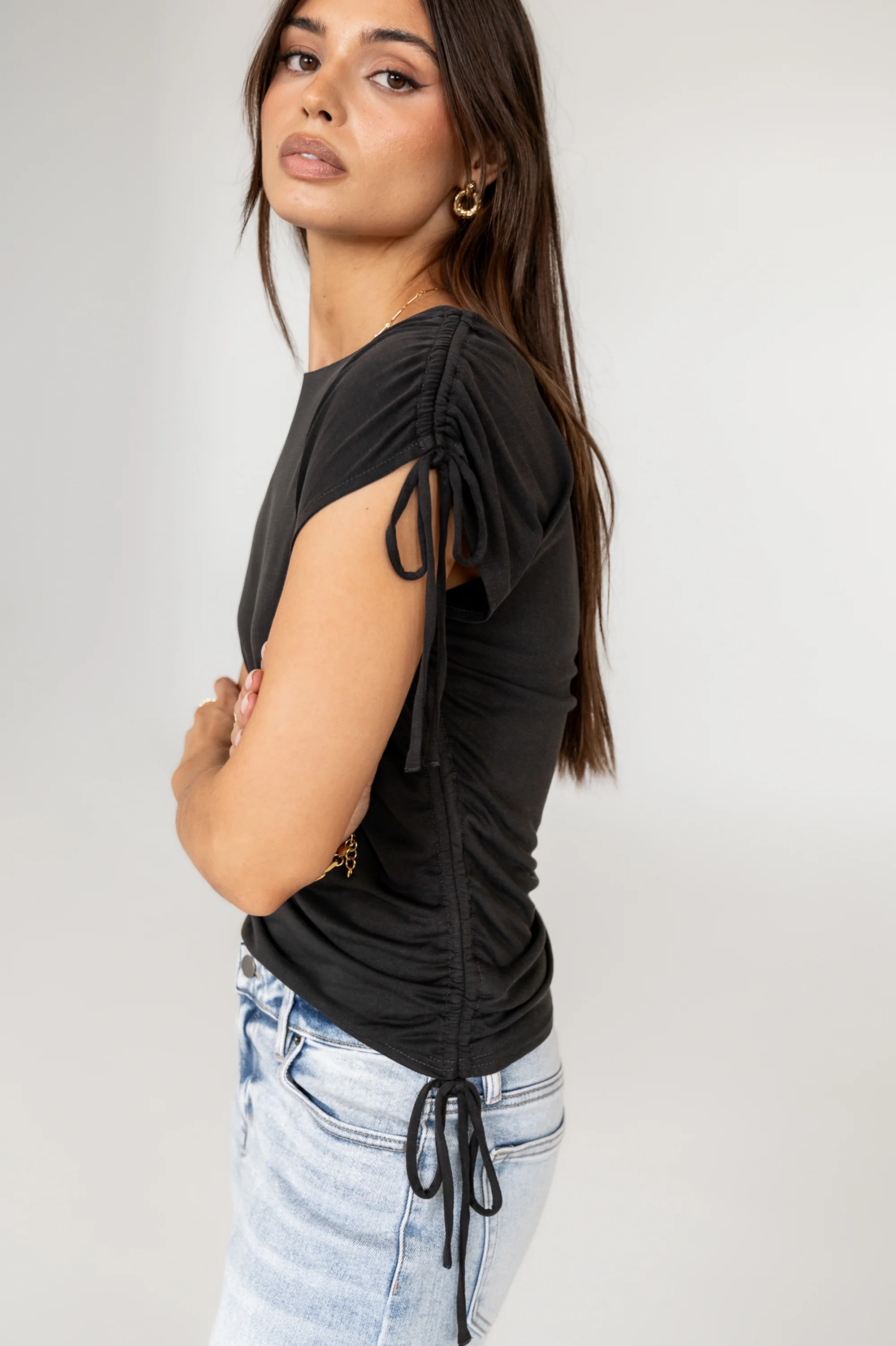 Jay Ruched Top - FINAL SALE - Image 5