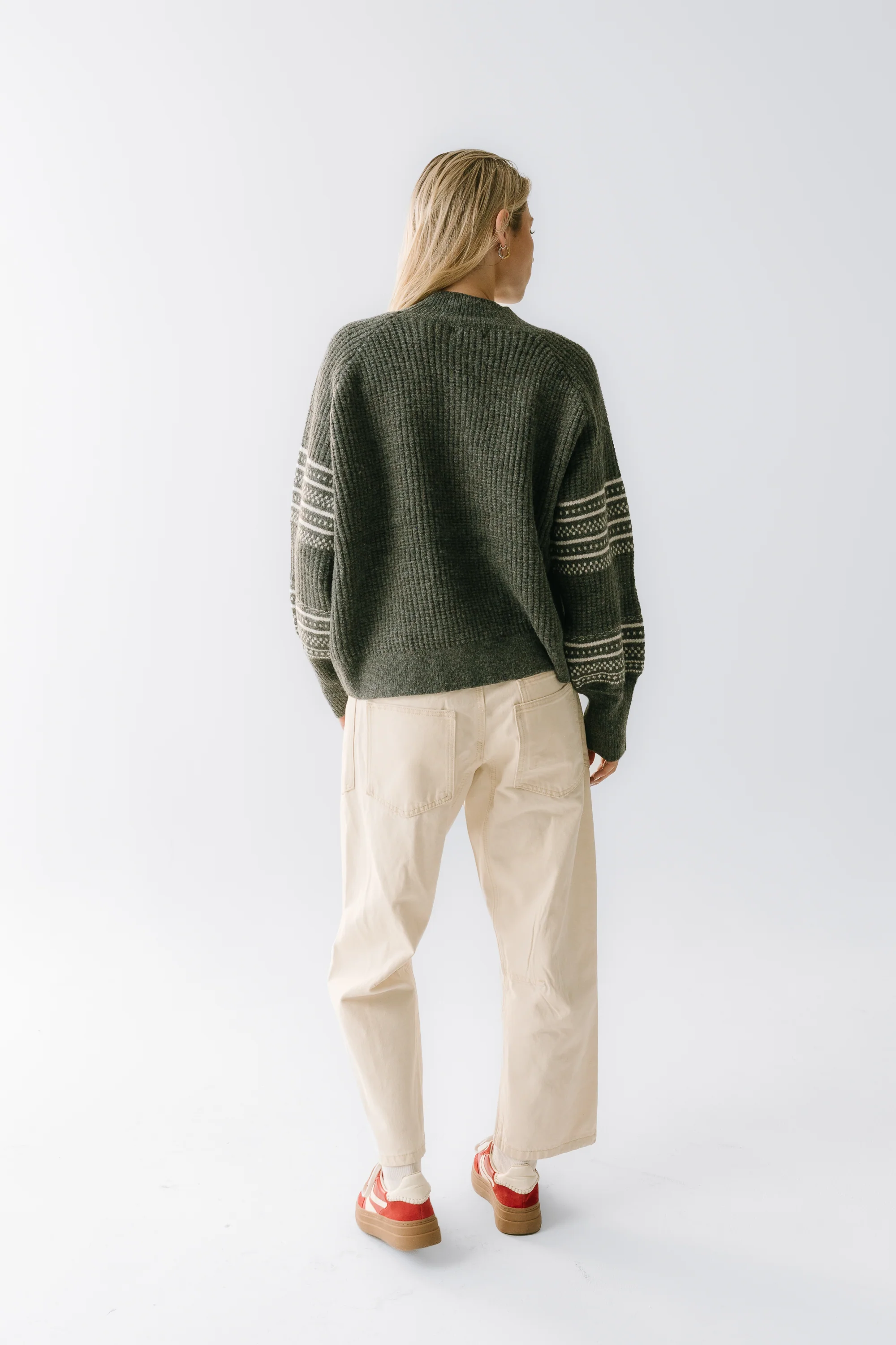Jayda Oversized Sweater in Grey - FINAL SALE - Image 4