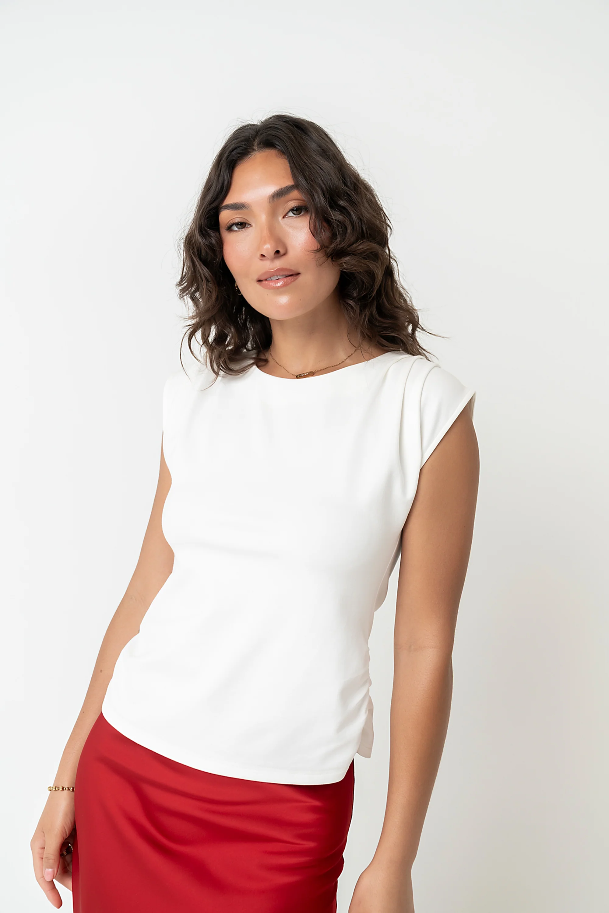 Jayden Pleated Top