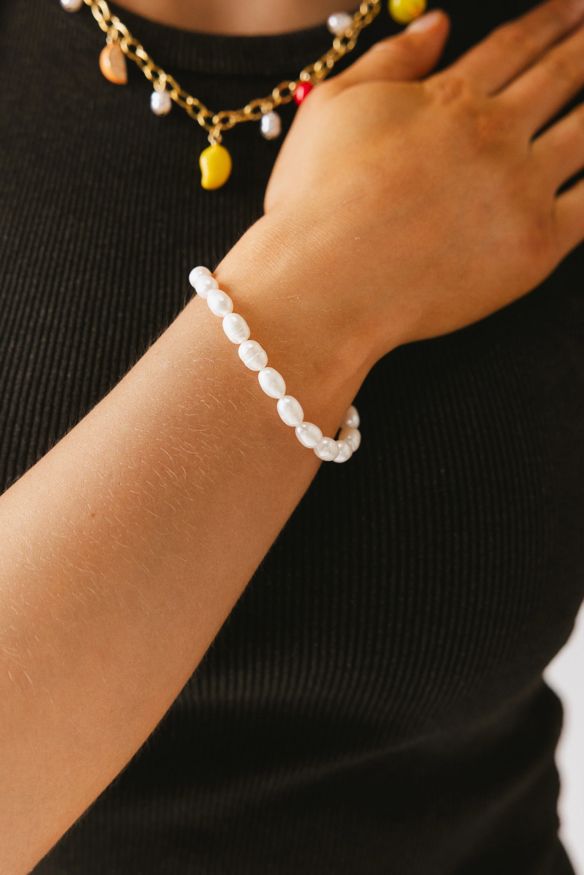 Jayla Pearl Bracelet - Image 2