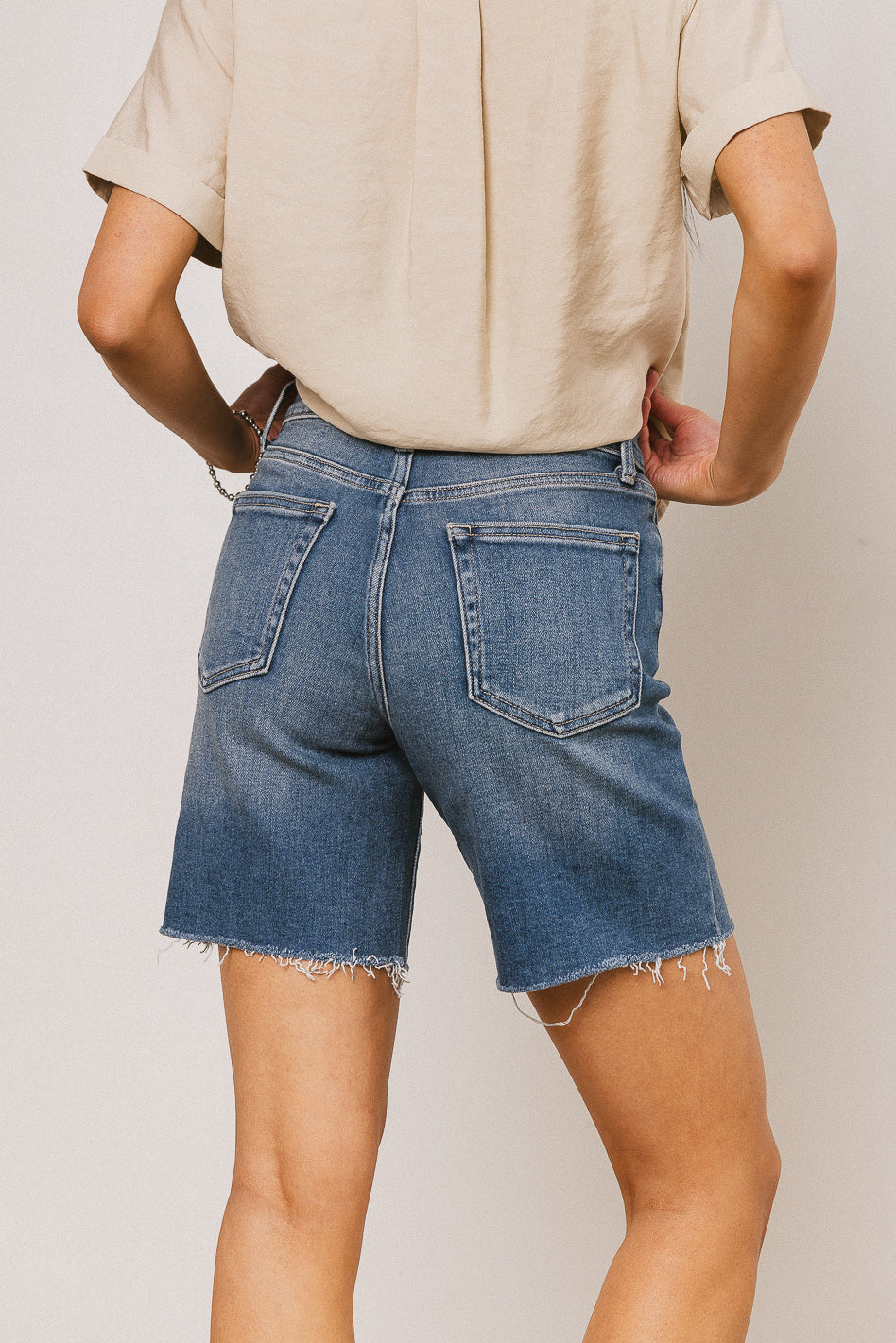 Jaylen Denim Shorts - FINAL SALE - Image 2