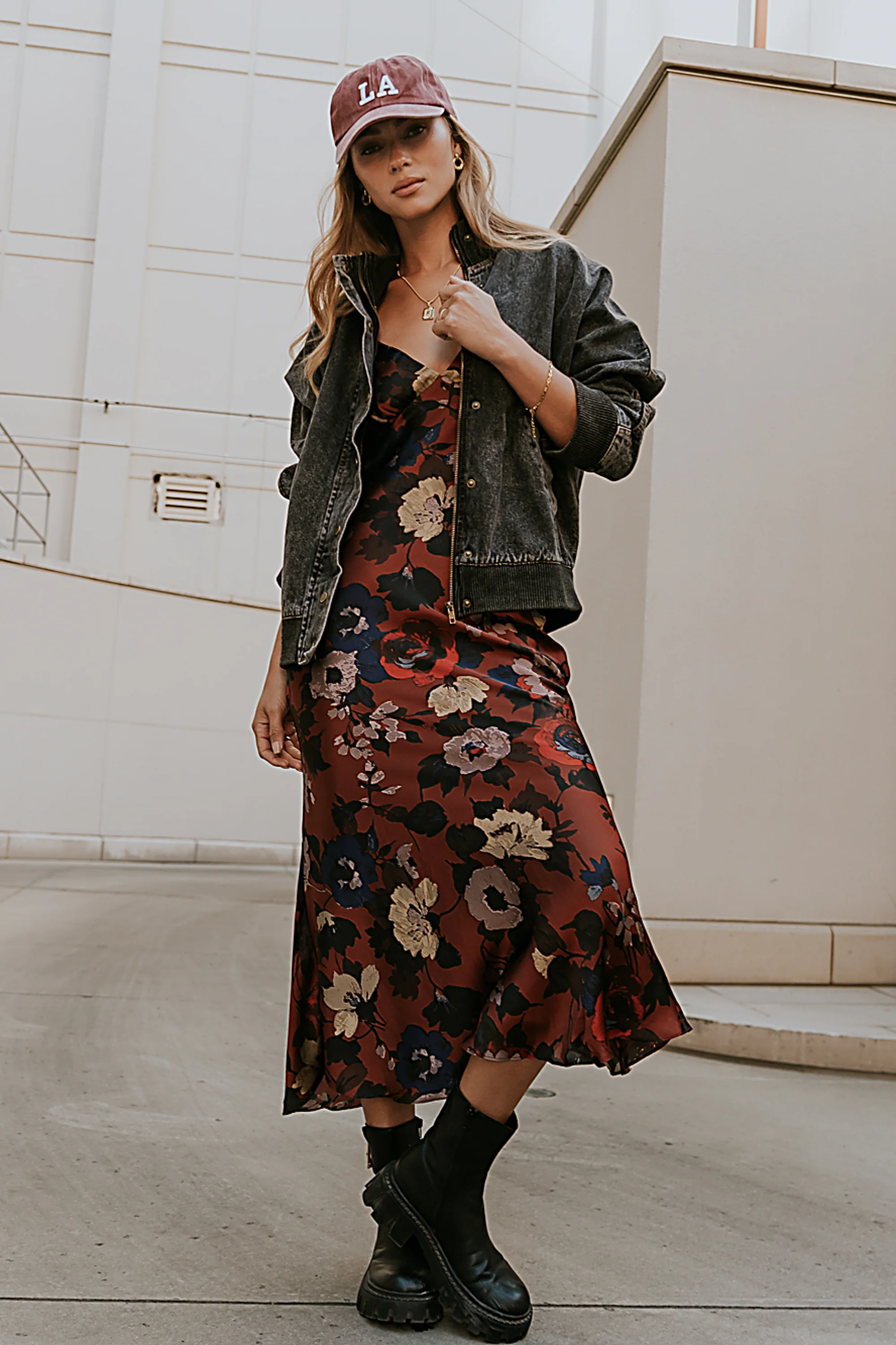 Jayne Floral Maxi Dress - Image 5