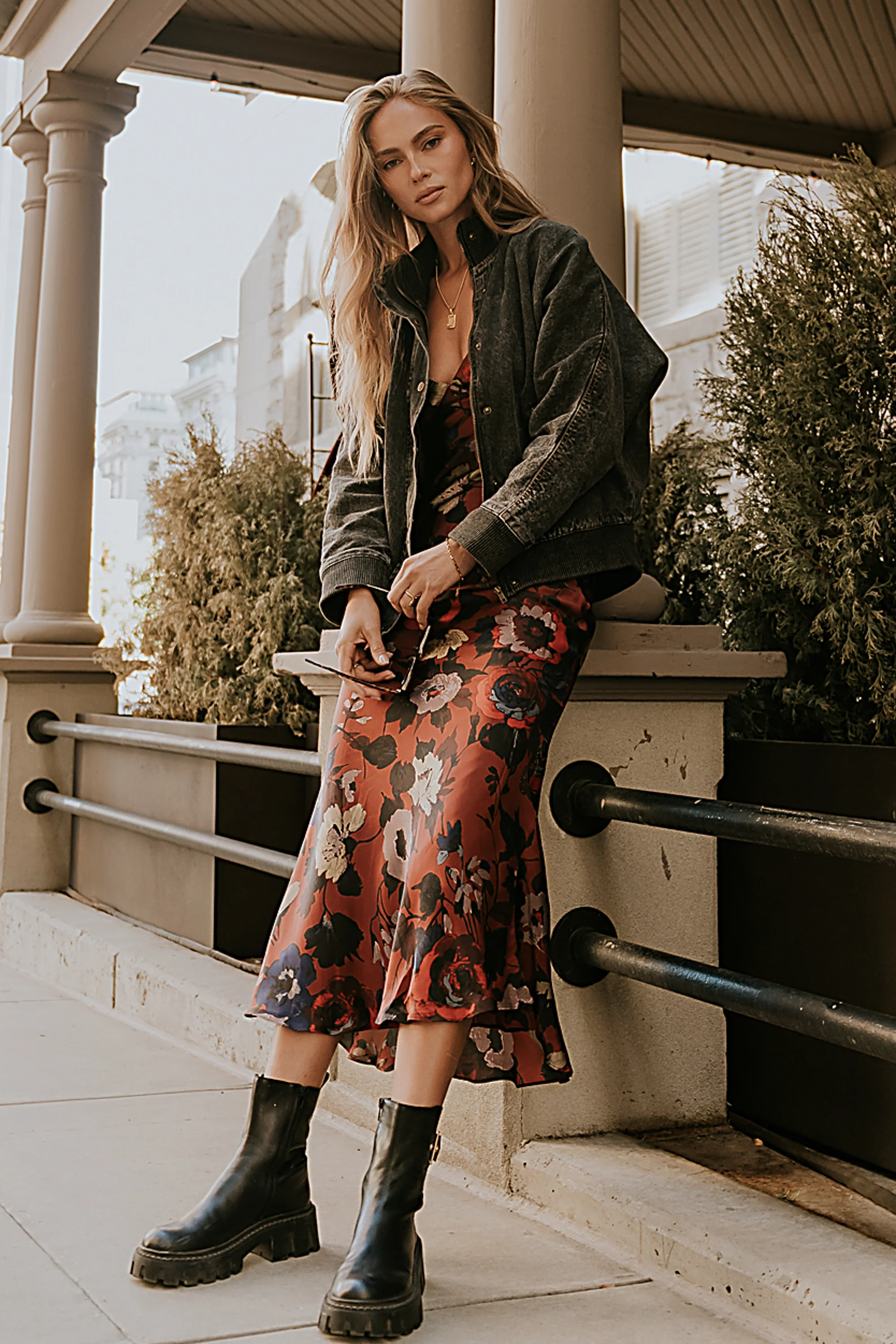 Jayne Floral Maxi Dress - Image 6
