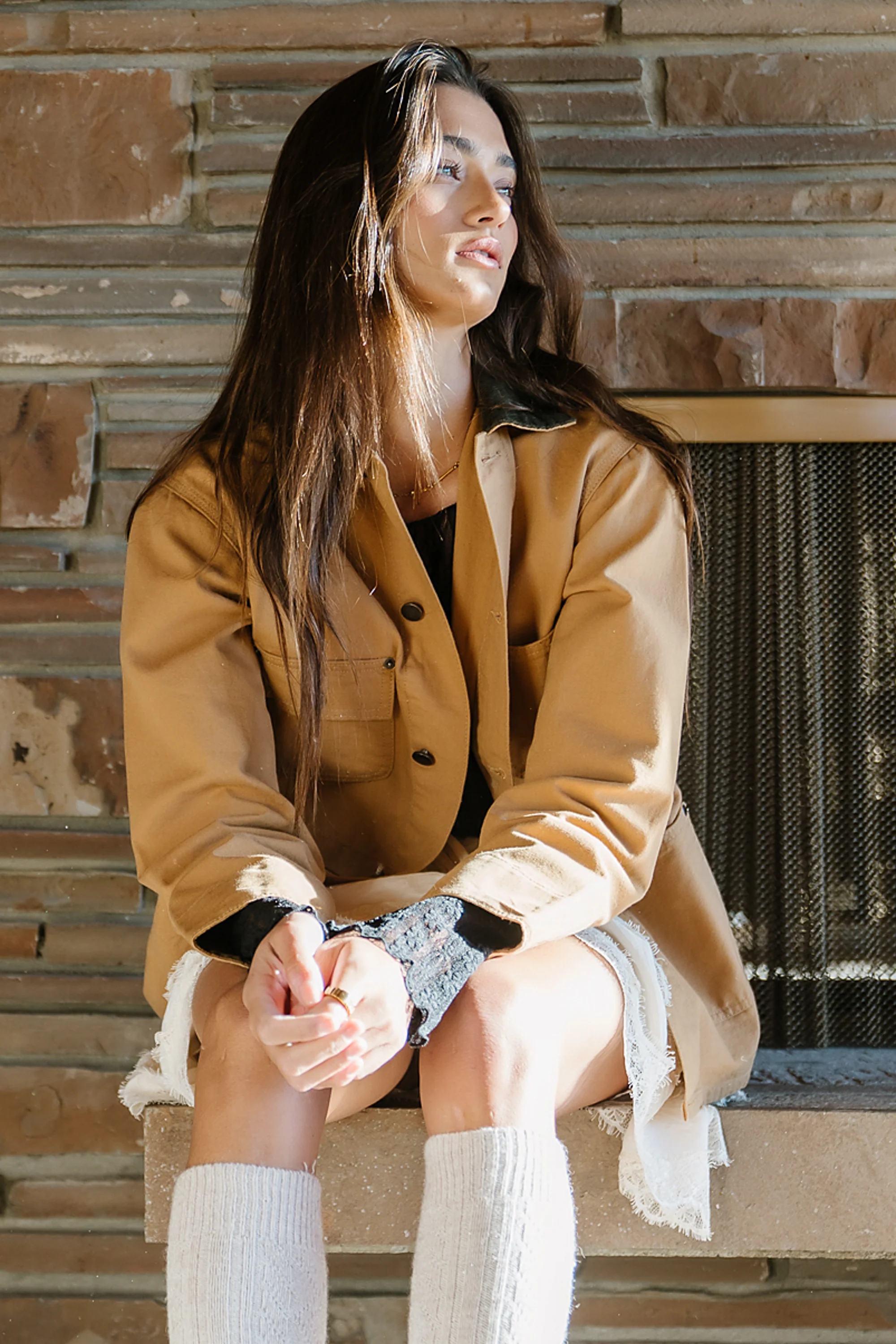 Jazmin Oversized Barn Jacket - Image 4