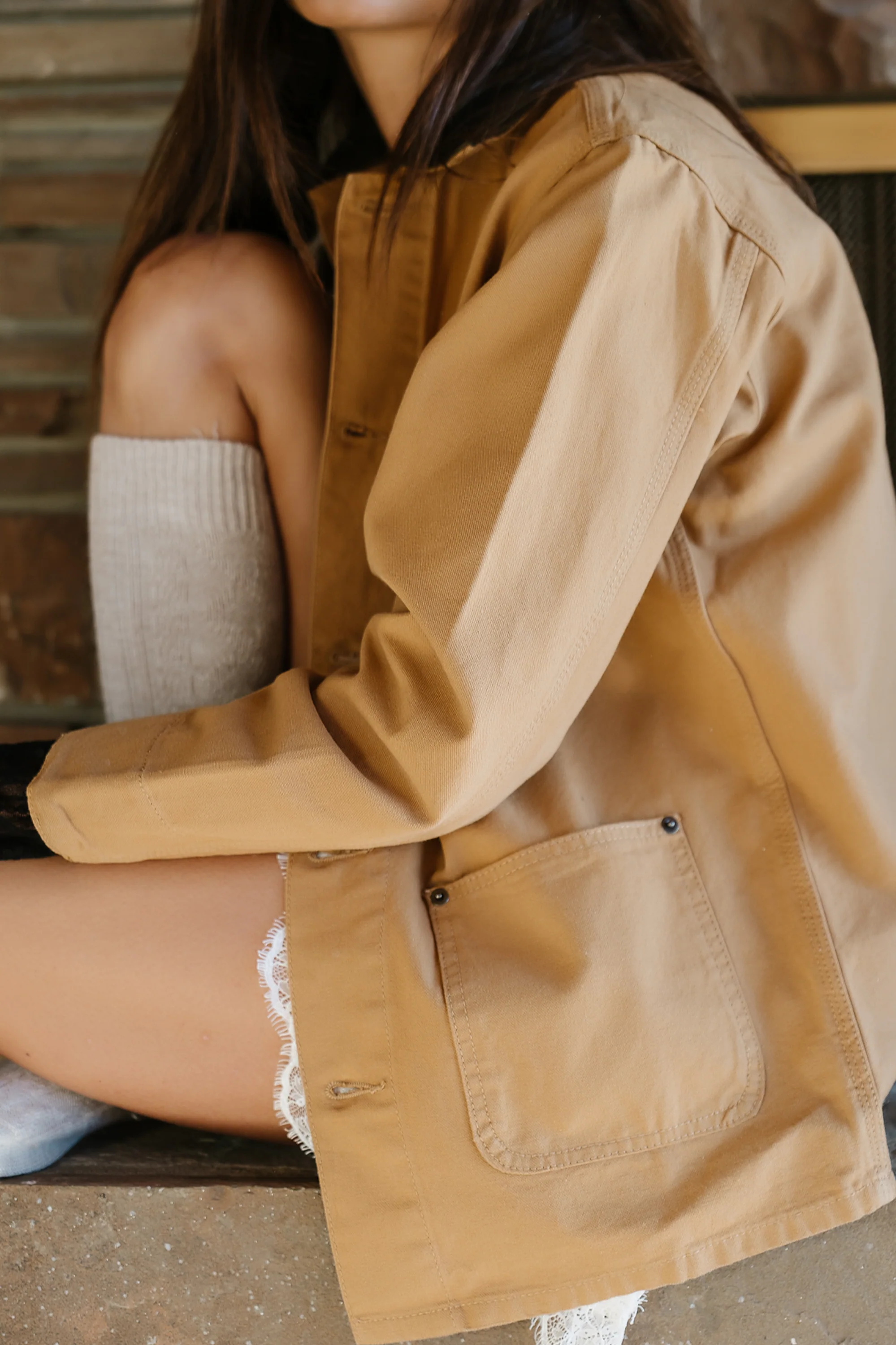 Jazmin Oversized Barn Jacket - Image 5