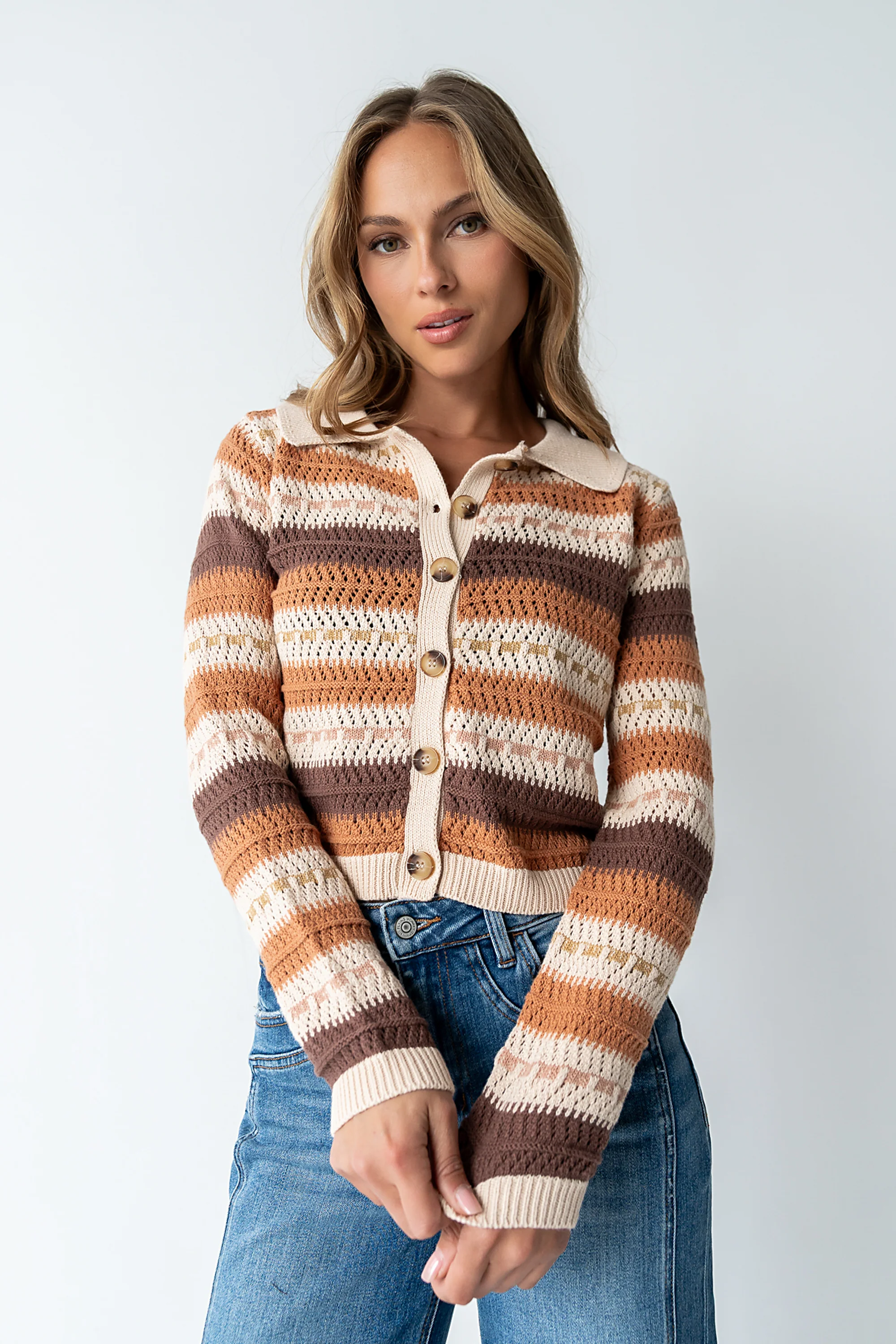 Jennie Crochet Cardigan - FINAL SALE - Image 4