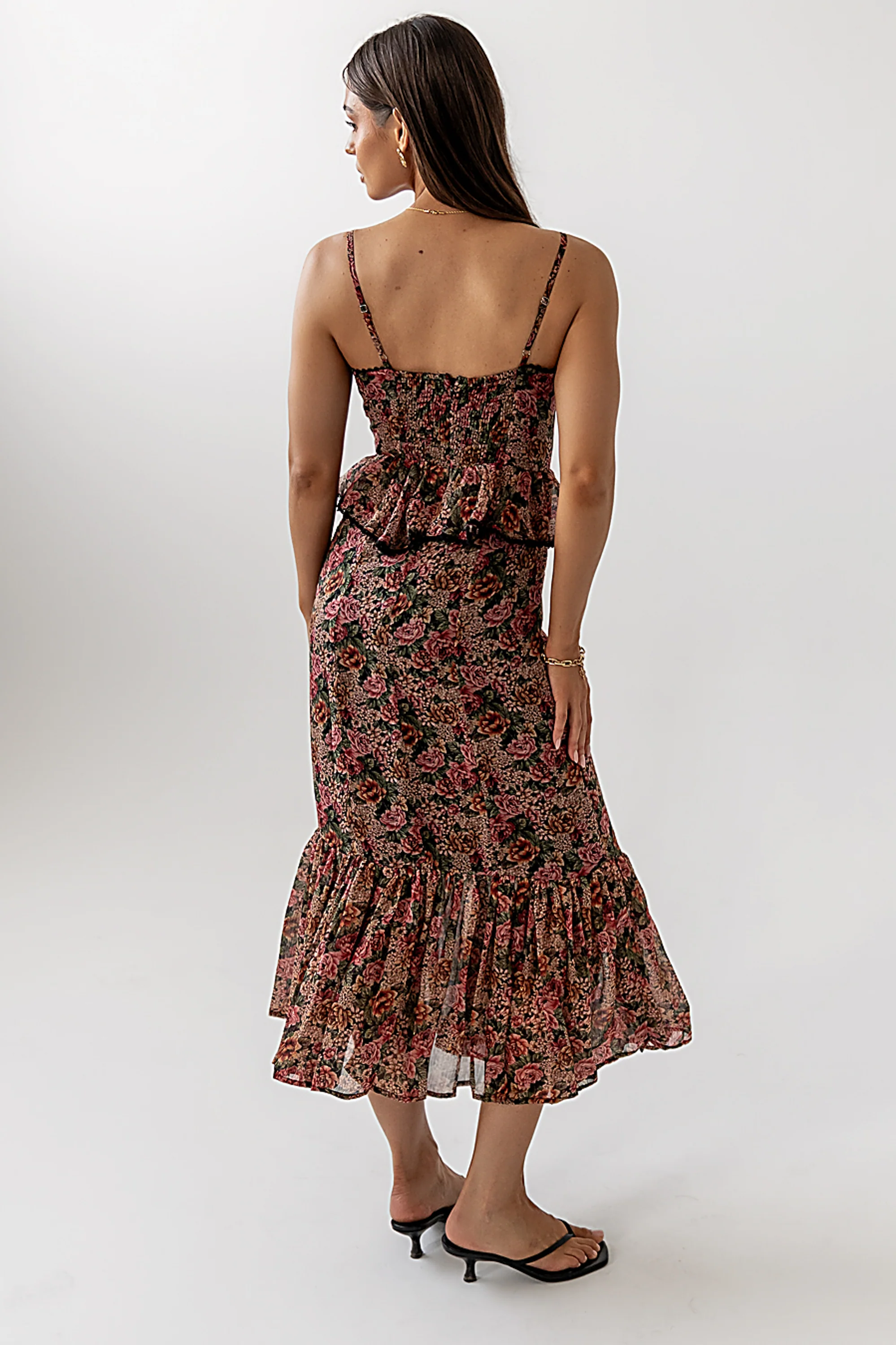 Jennie Floral Midi Dress - FINAL SALE - Image 5