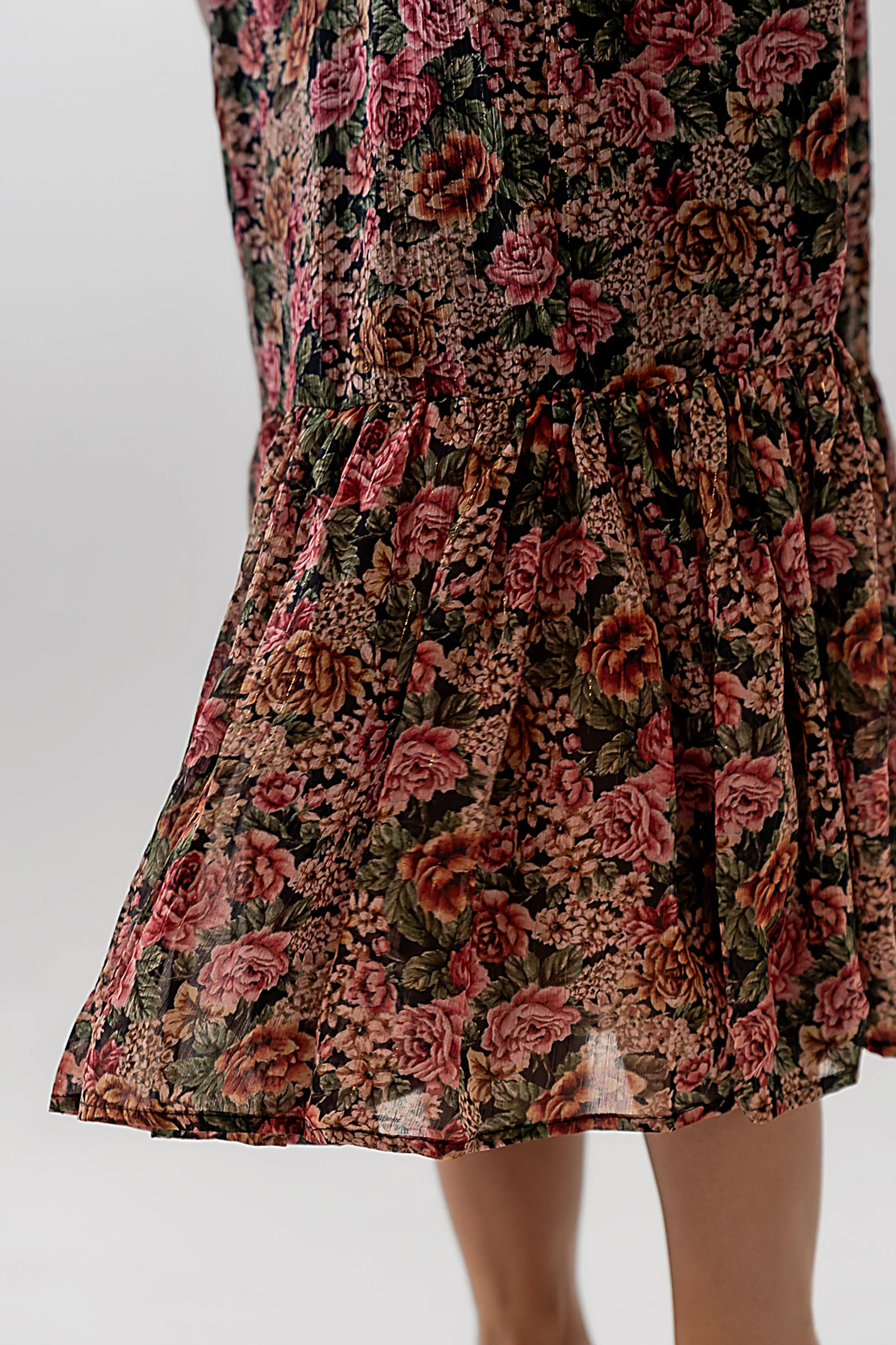 Jennie Floral Midi Dress - FINAL SALE - Image 8