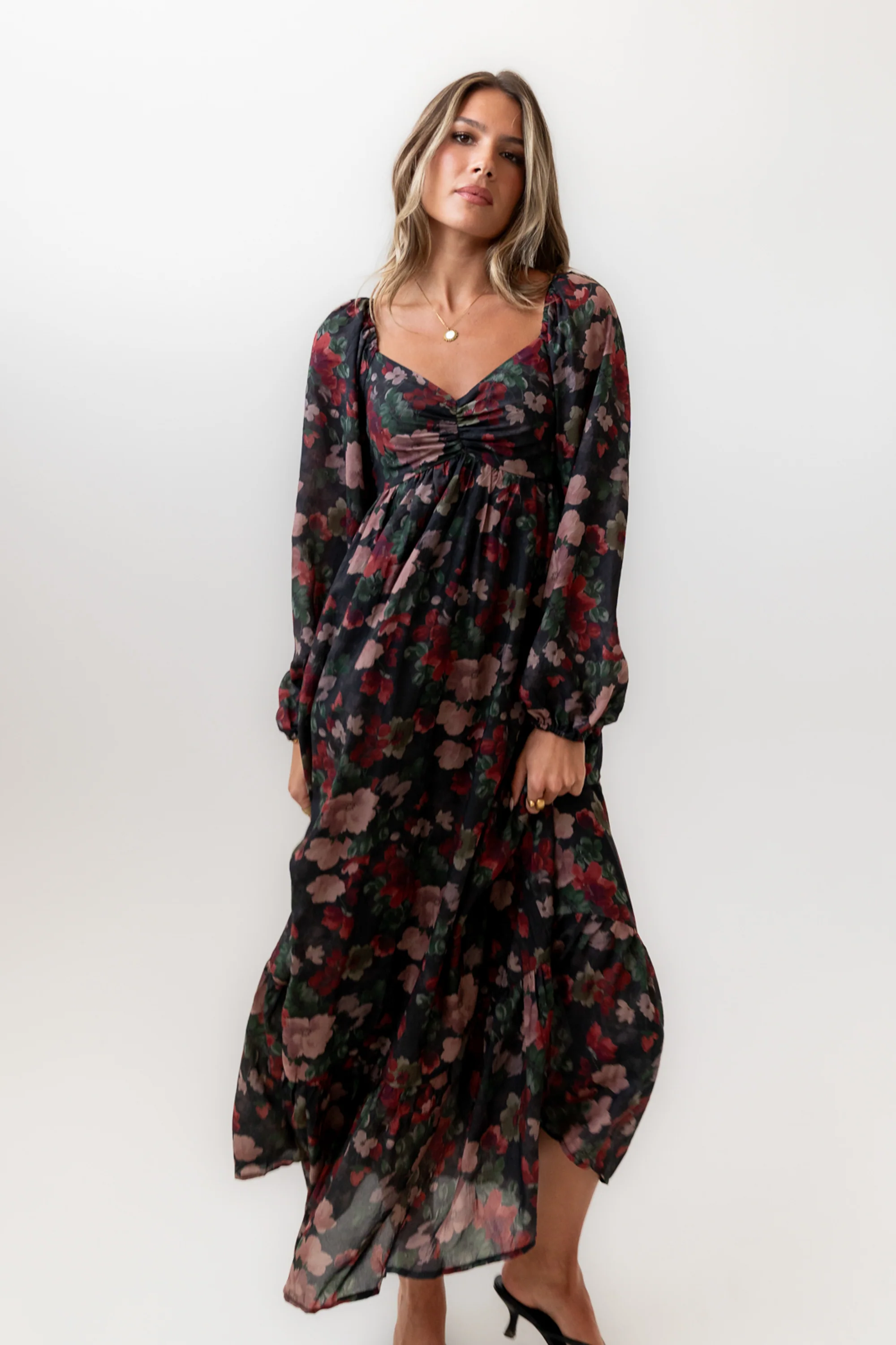 Jennifer Floral Maxi Dress - FINAL SALE - Image 2