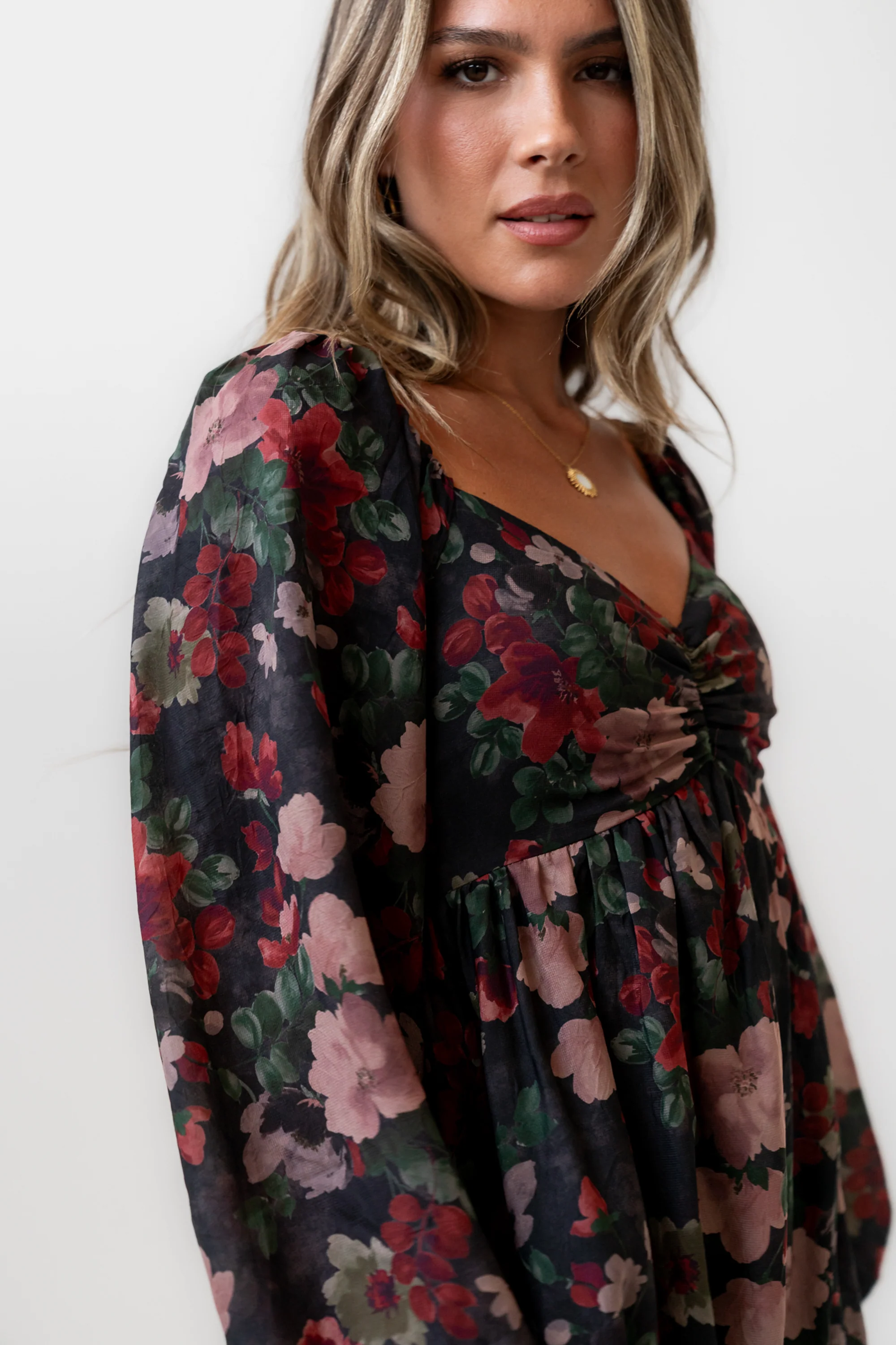 Jennifer Floral Maxi Dress - FINAL SALE - Image 4