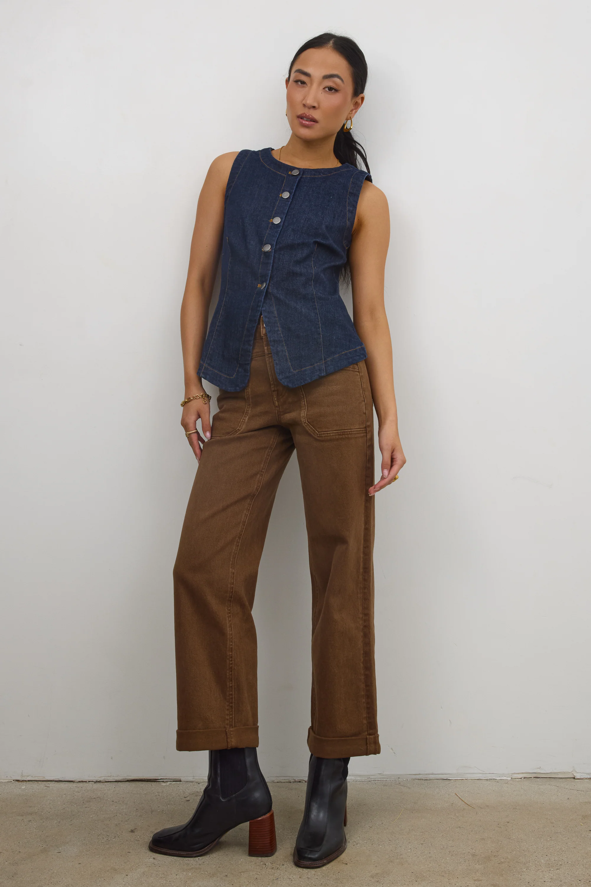 Jenny Denim Vest - Image 6