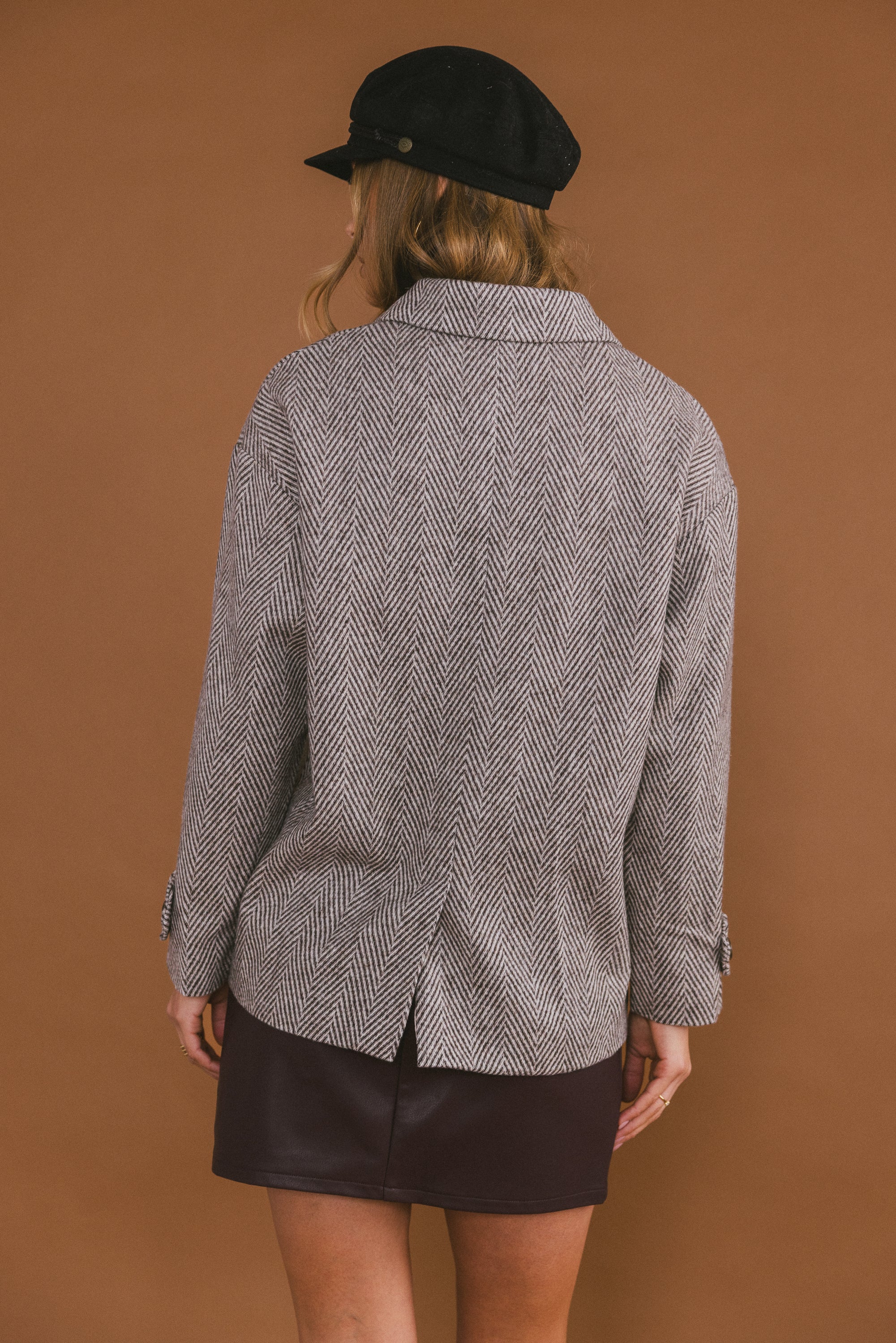 Jerry Herringbone Jacket - FINAL SALE - Image 10