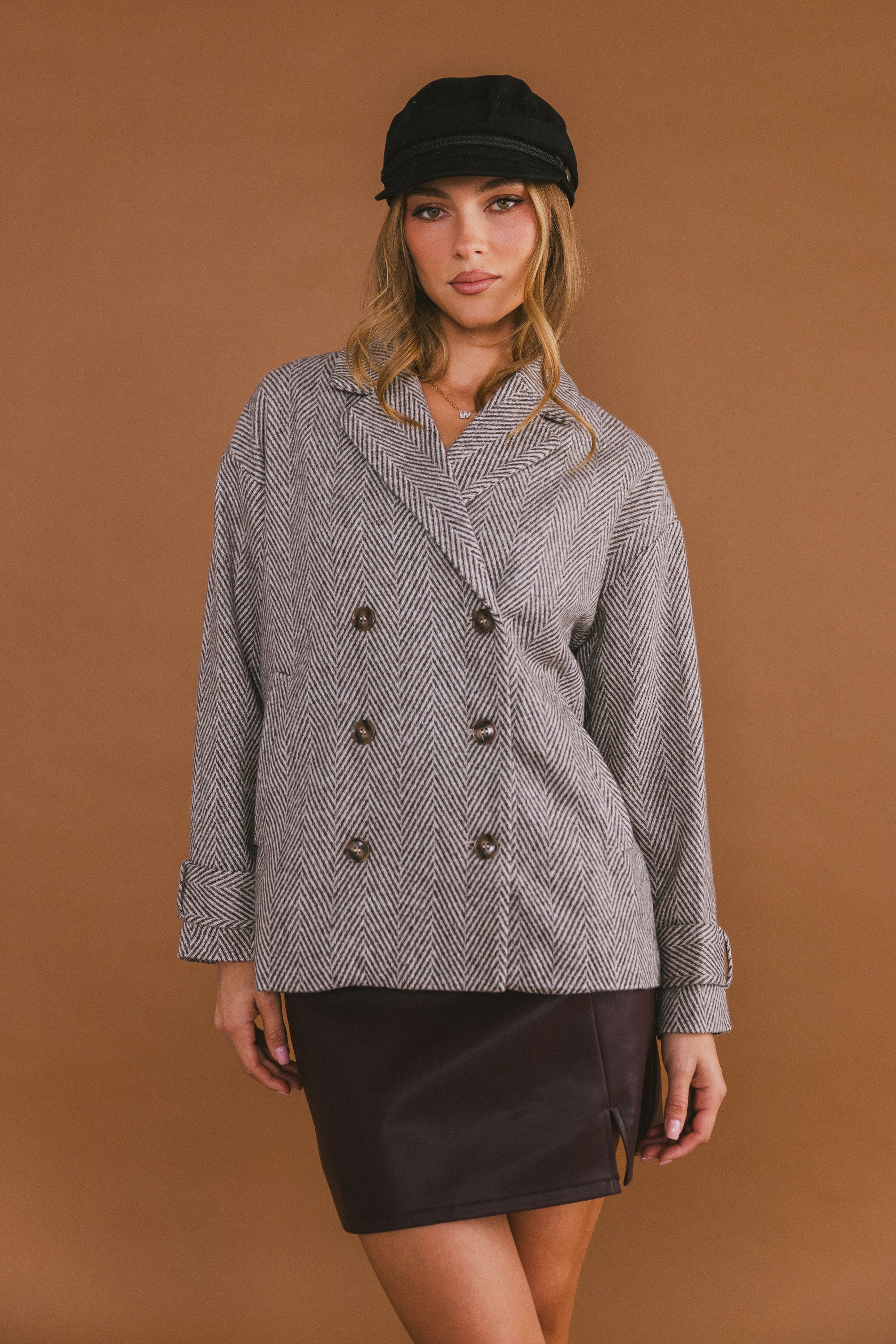 Jerry Herringbone Jacket - FINAL SALE - Image 8