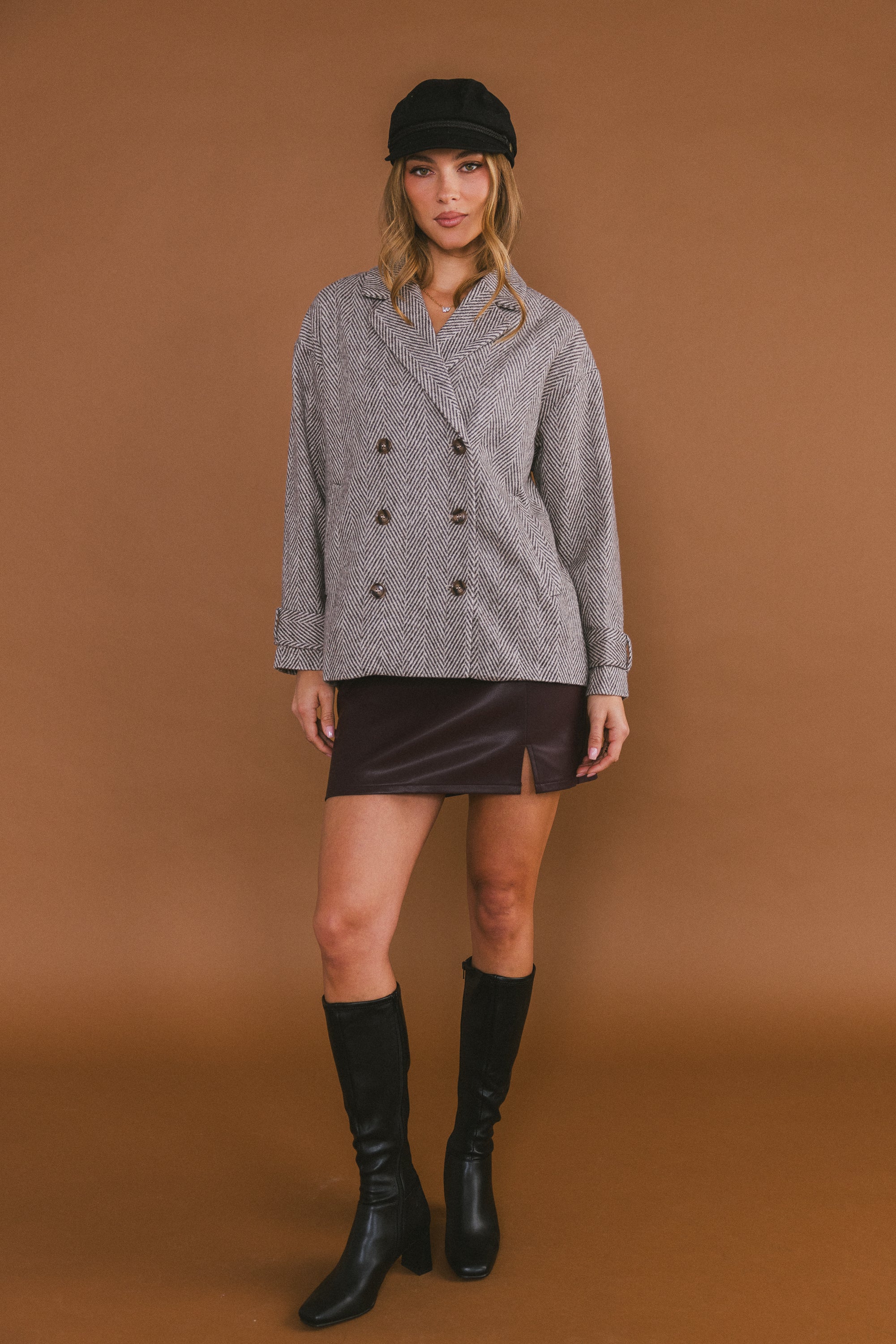 Jerry Herringbone Jacket - FINAL SALE - Image 9