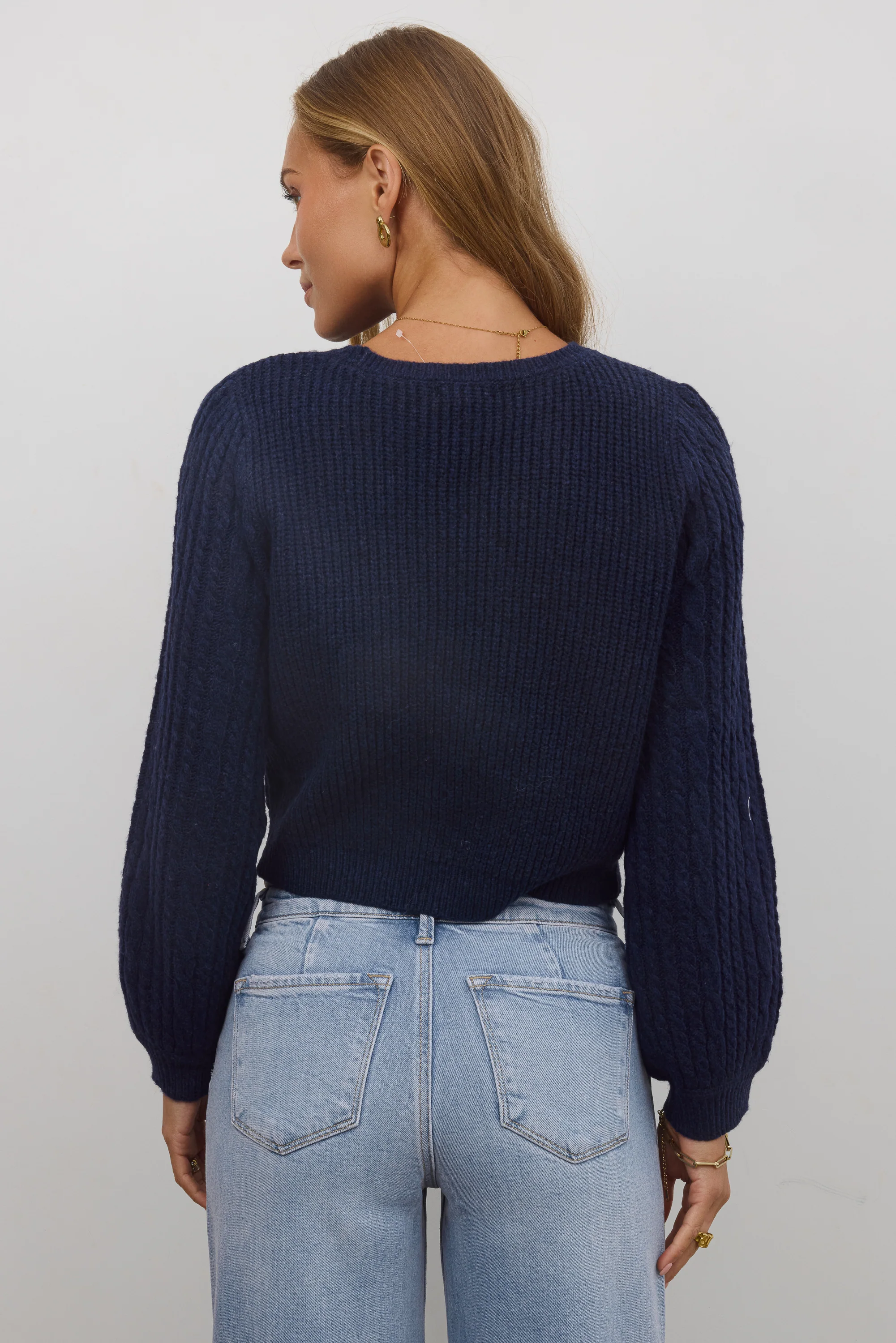 Jess Cable Knit Sweater - FINAL SALE - Image 3