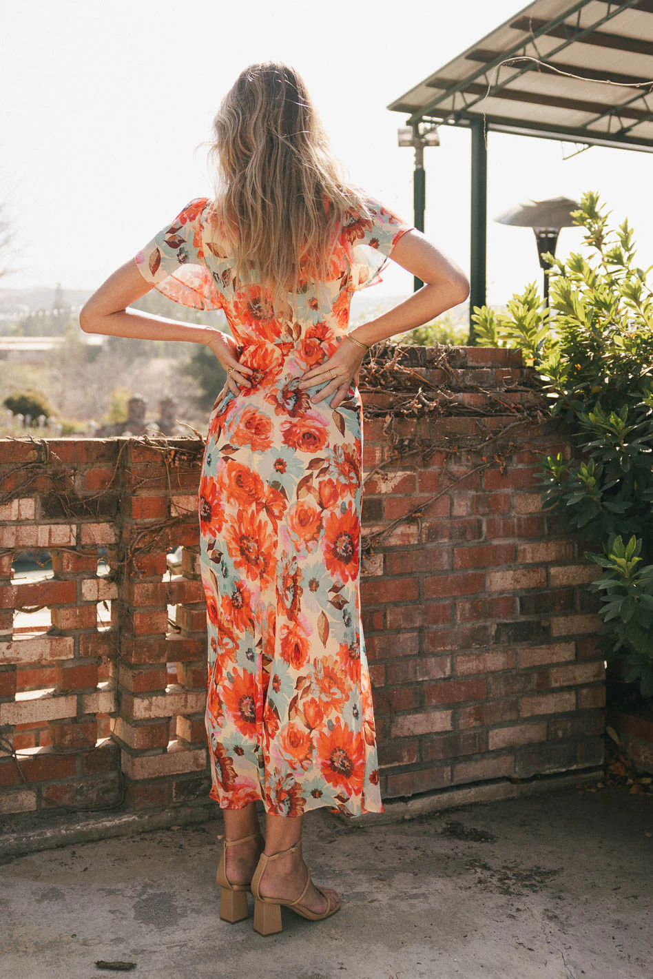 Jesse Floral Maxi Dress - FINAL SALE - Image 3