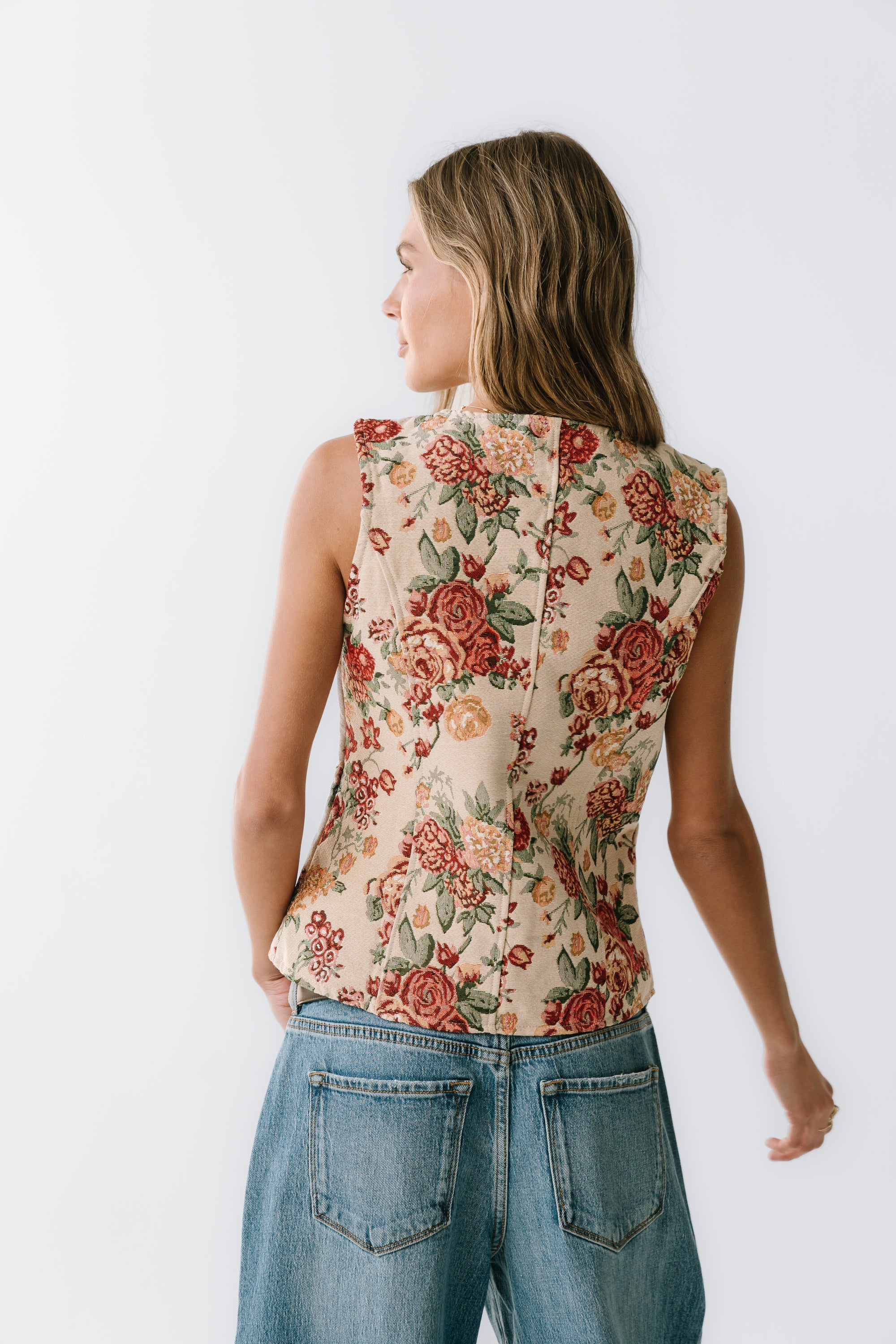 Joanna Floral Vest - Image 5