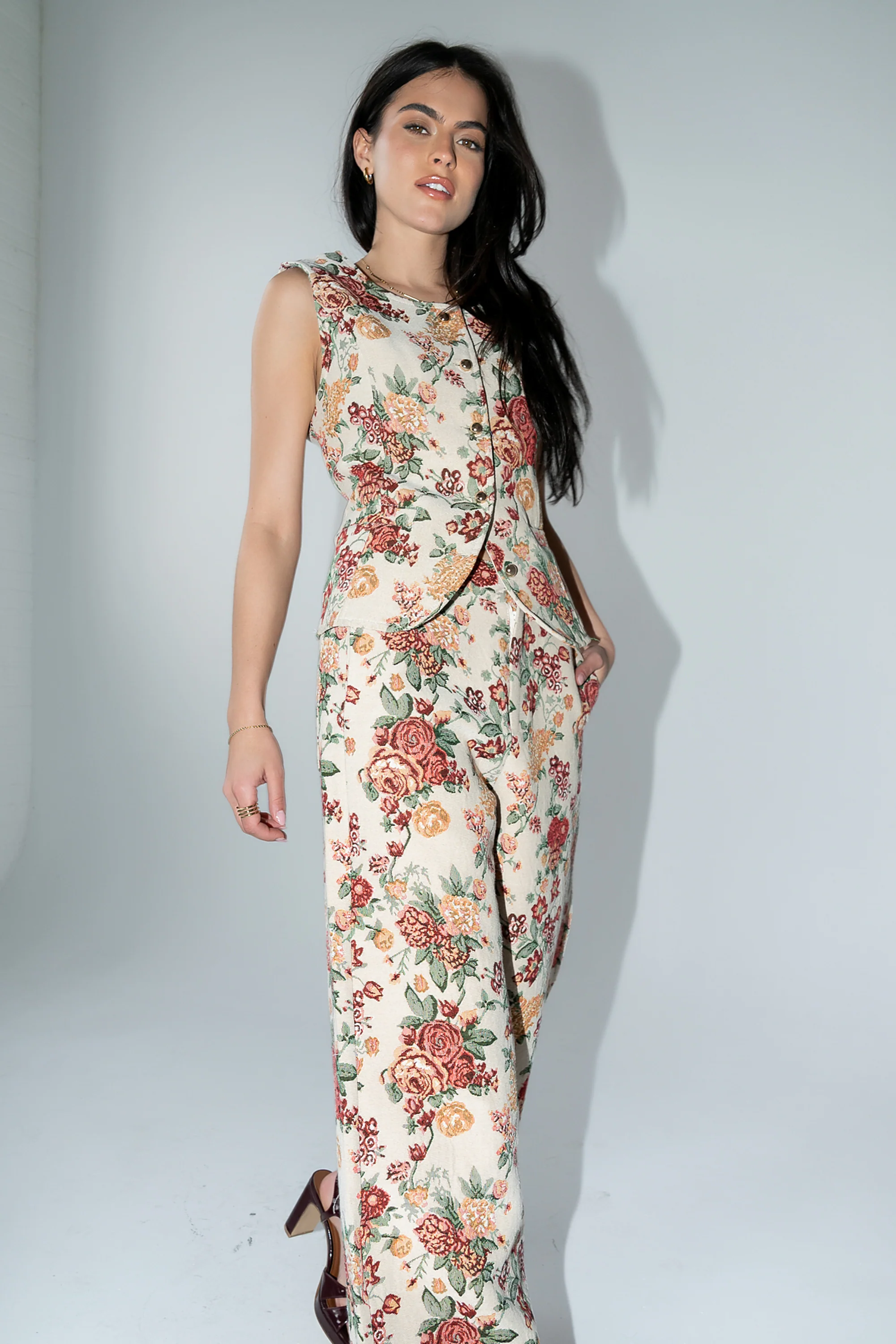 Joanna Floral Vest - Image 7