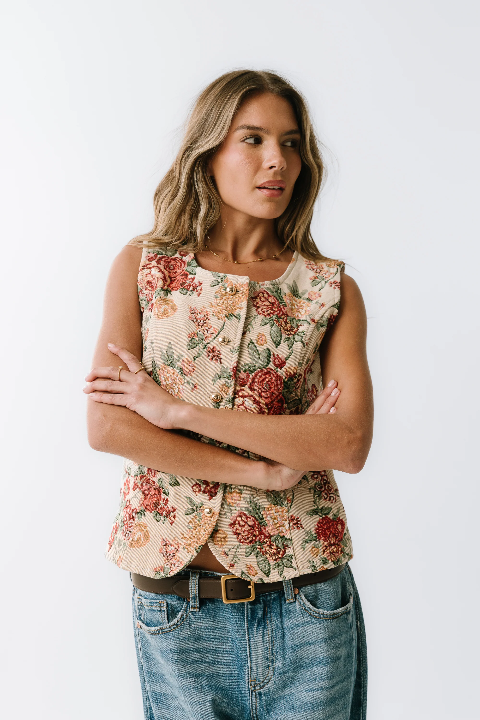 Joanna Floral Vest - Image 8