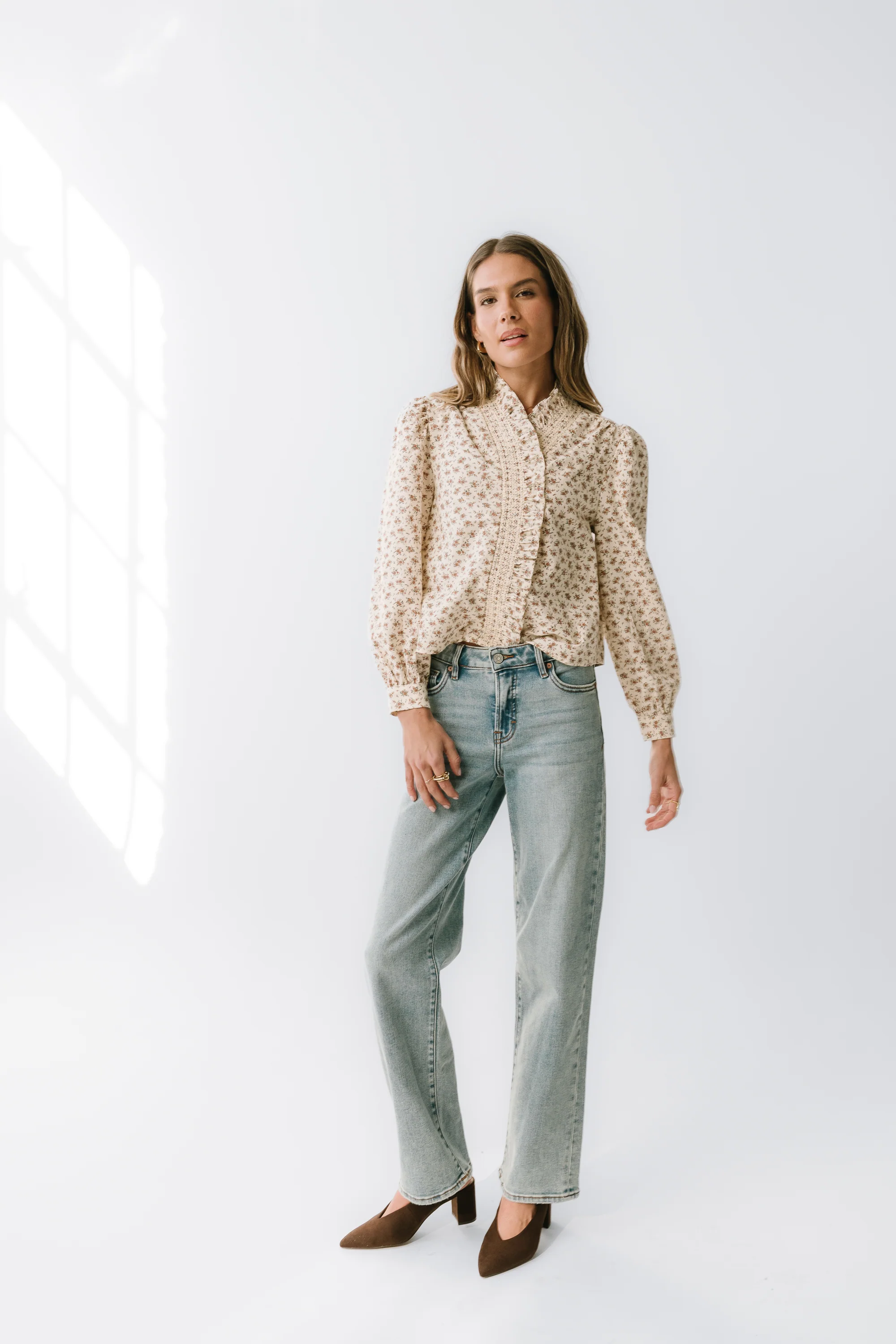 Johna Ruffle Blouse - FINAL SALE - Image 5