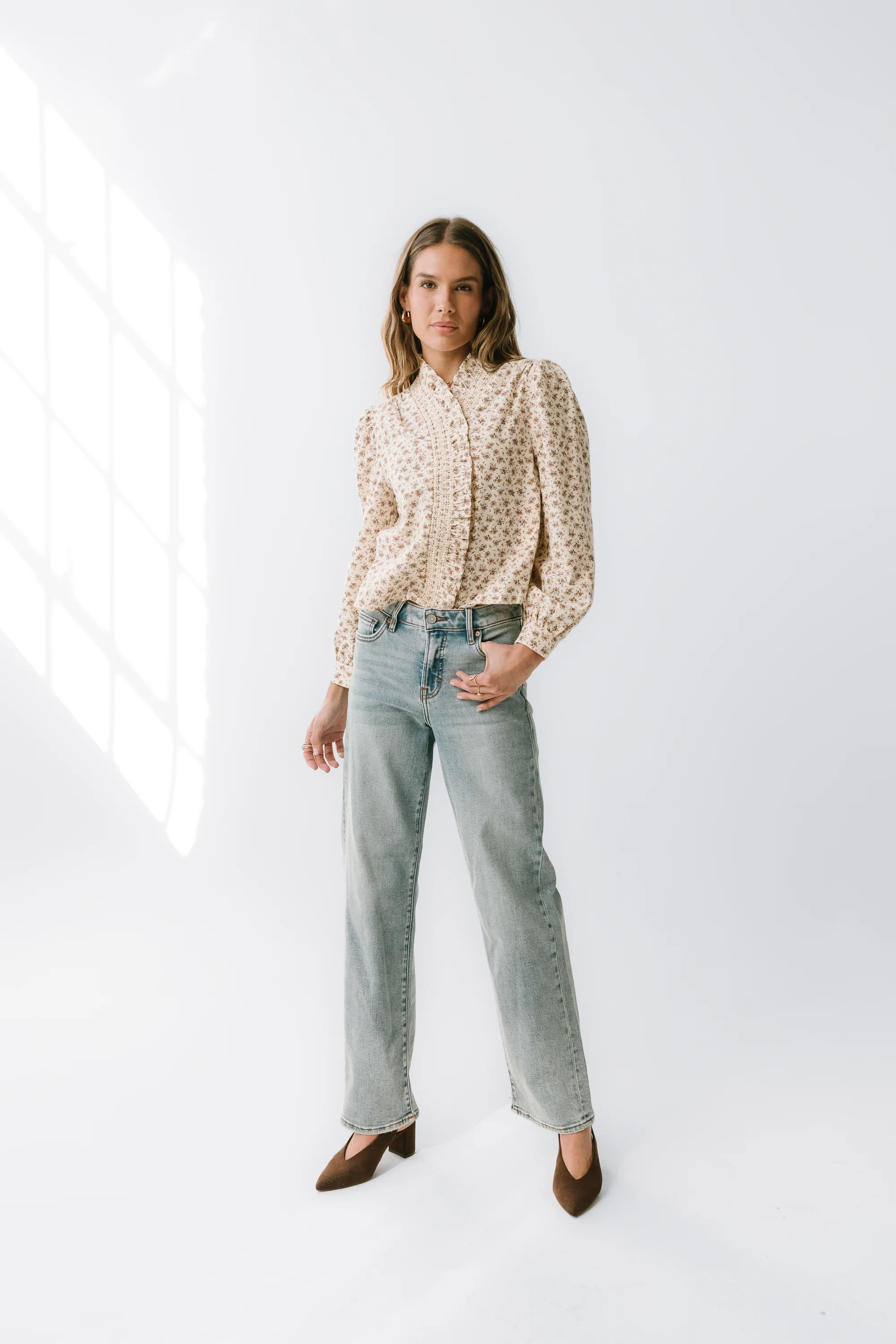 Johna Ruffle Blouse - FINAL SALE - Image 7