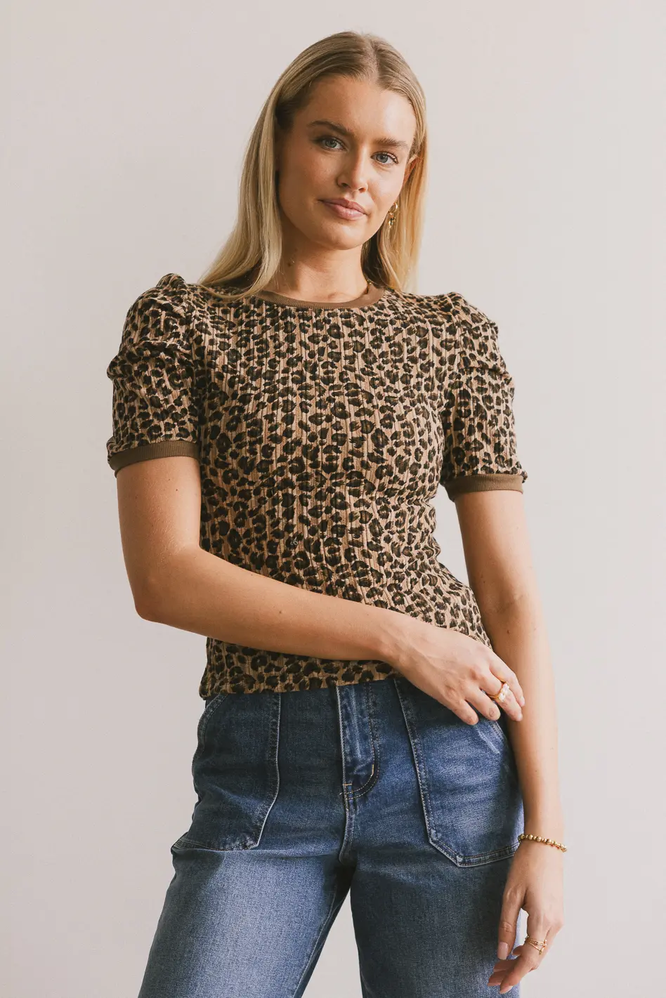 Jolie Leopard Tee - FINAL SALE - Image 7