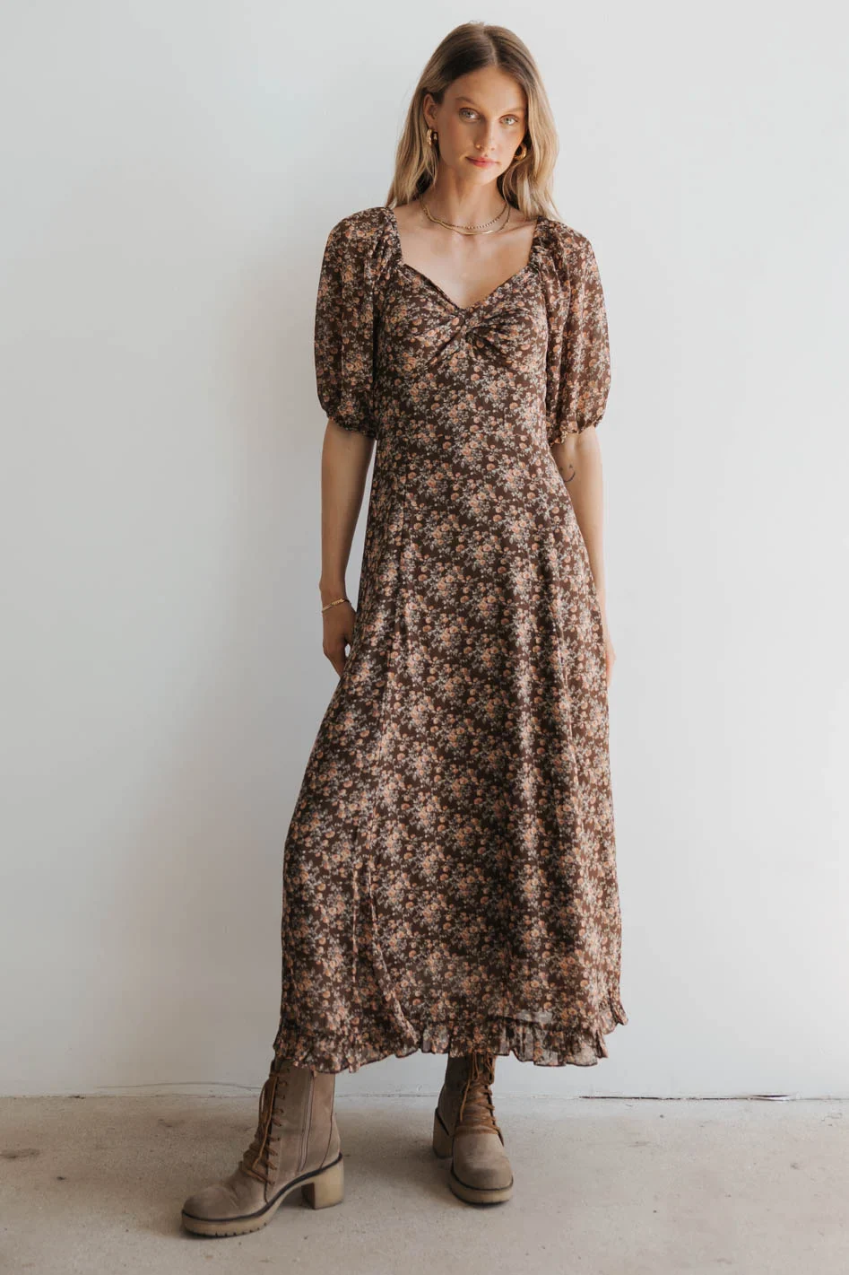 Jordana Floral Maxi Dress - FINAL SALE