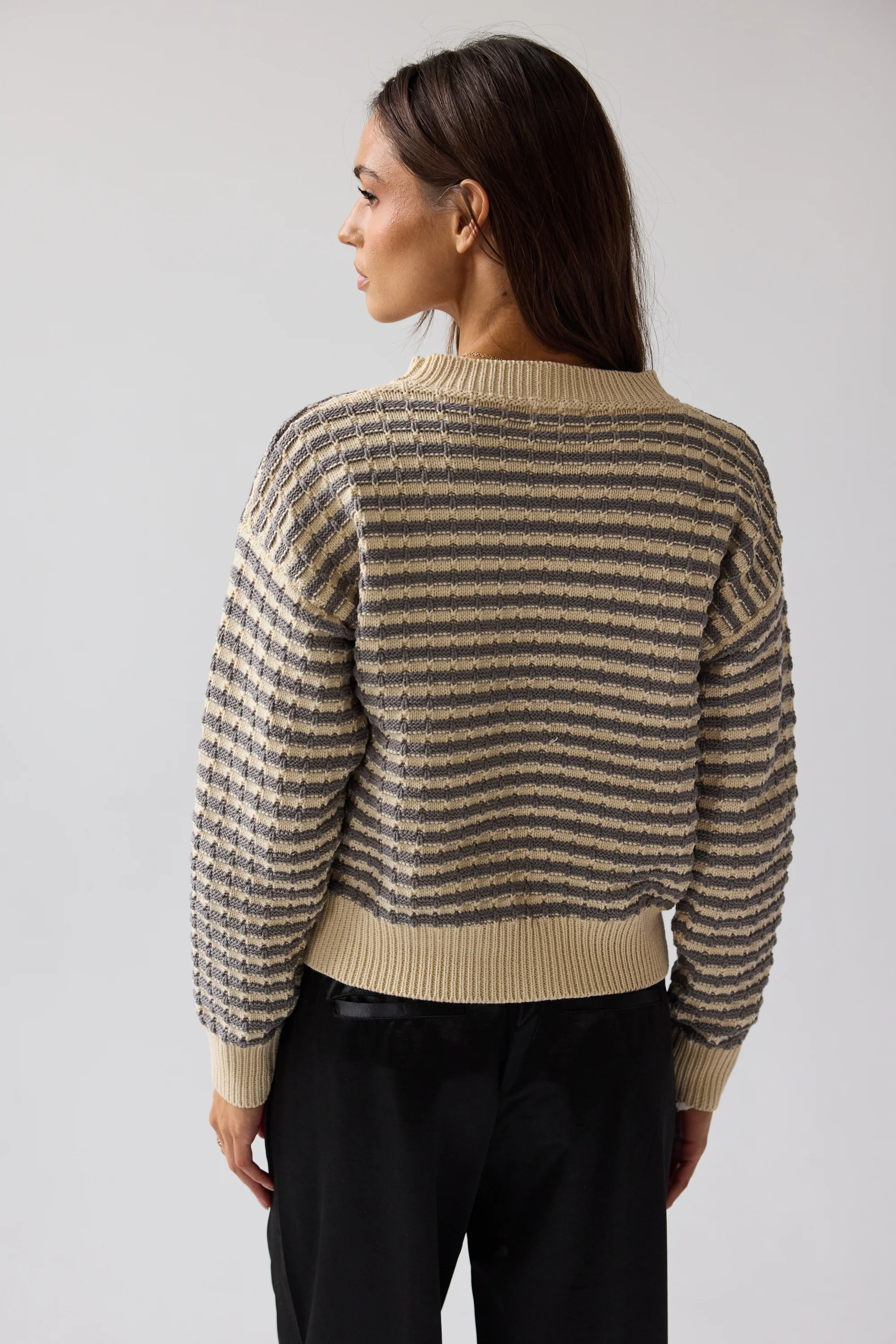 Josie Striped Sweater - FINAL SALE - Image 2