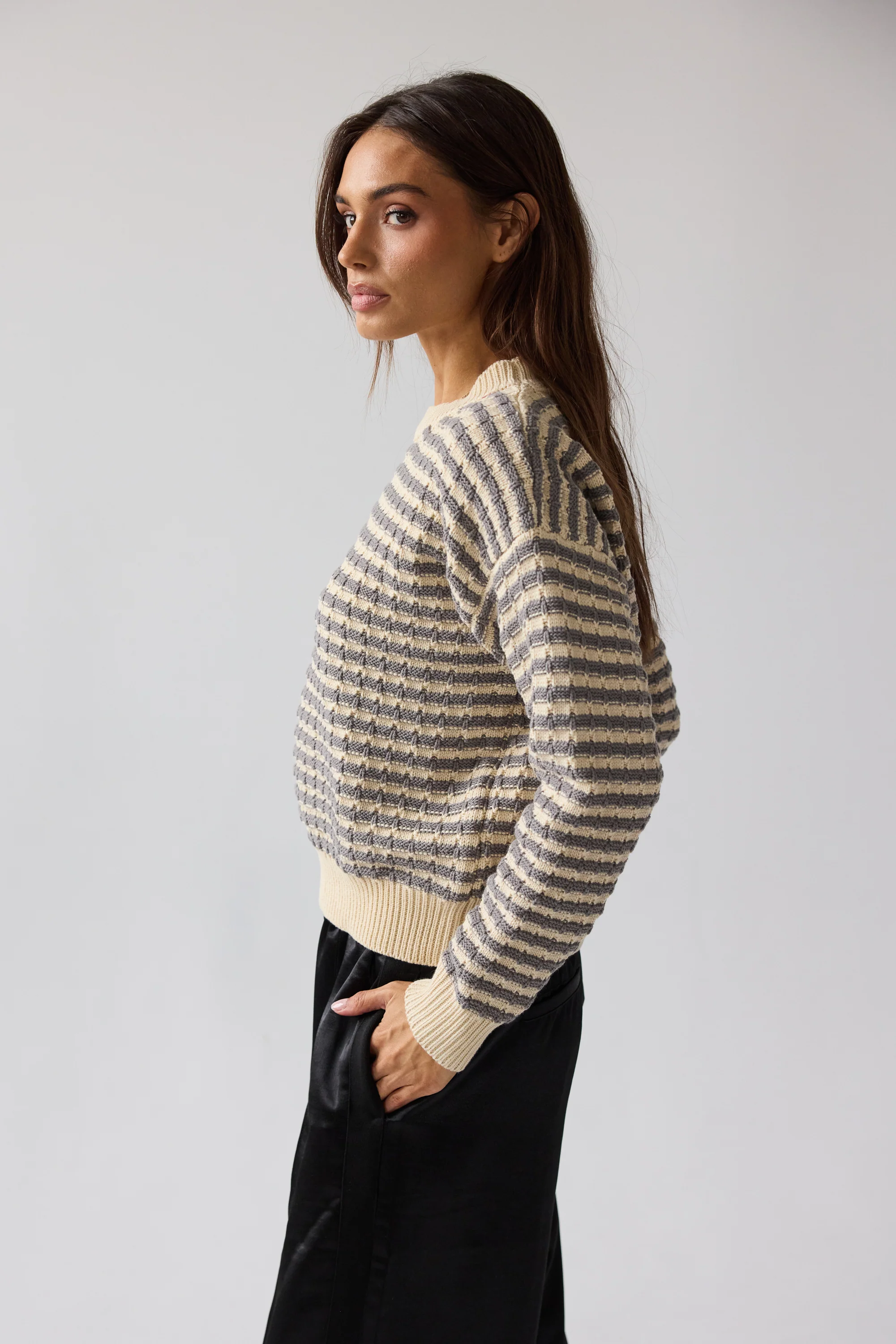 Josie Striped Sweater - FINAL SALE - Image 5