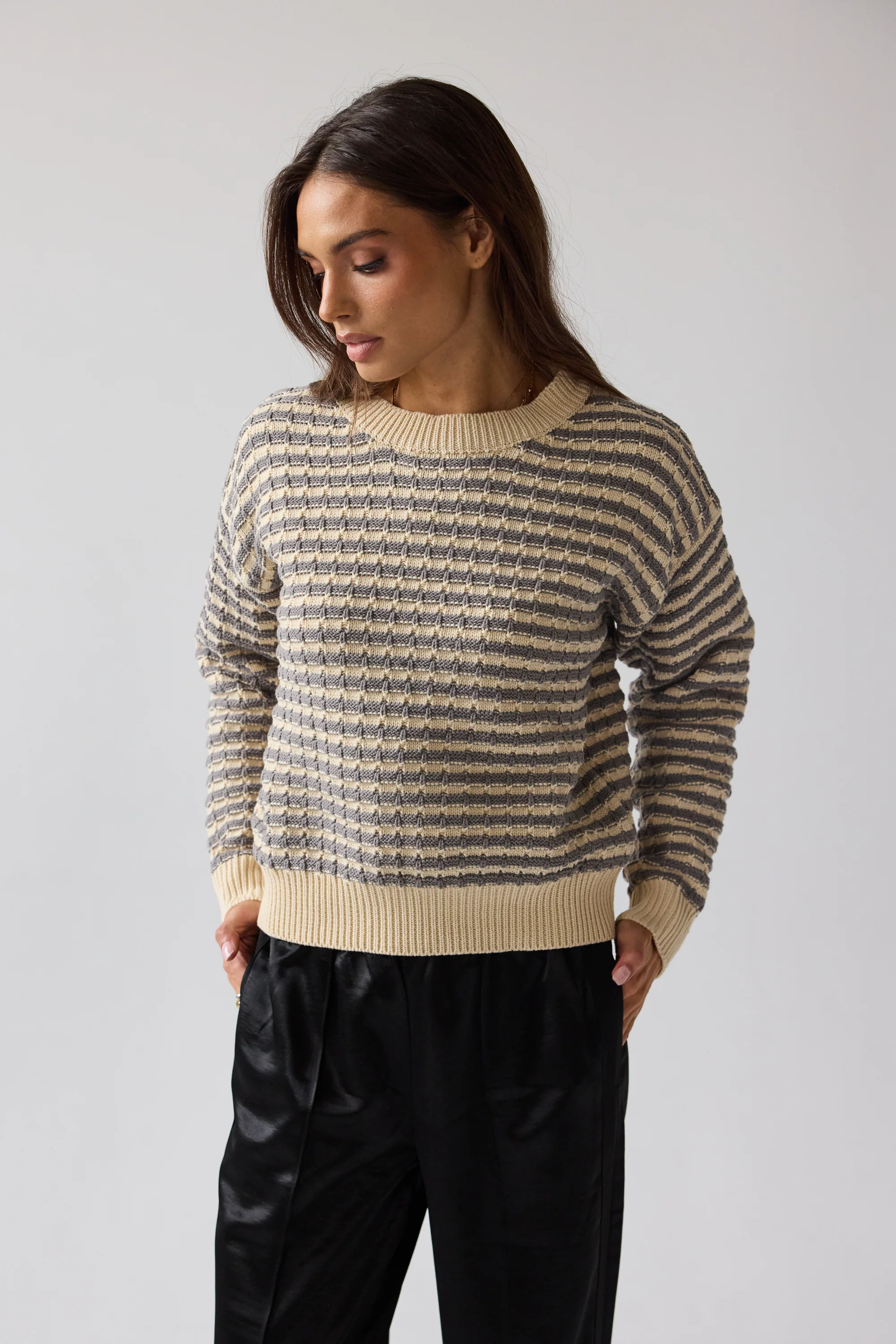 Josie Striped Sweater - FINAL SALE - Image 6