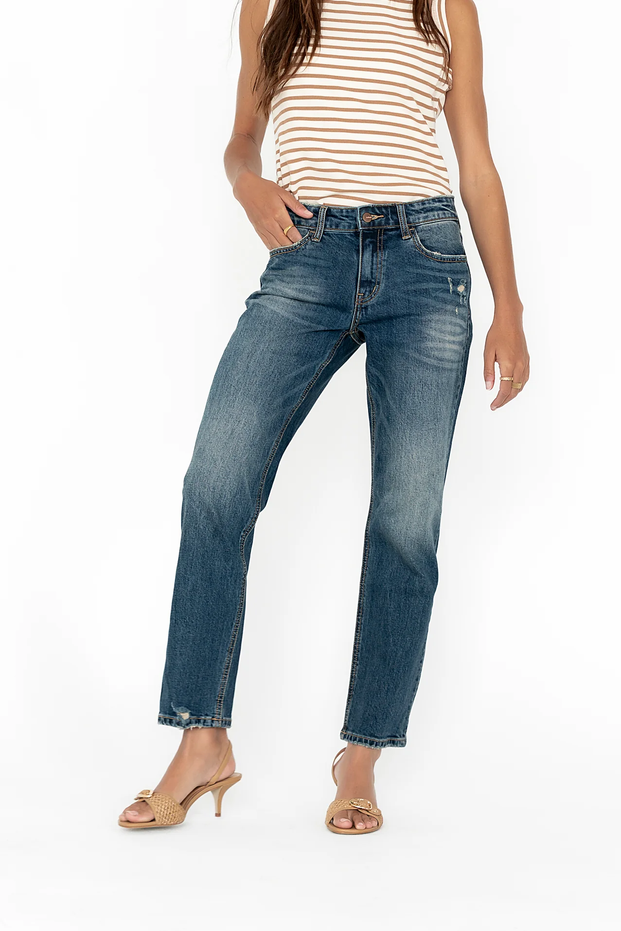 Jovie Straight Leg Jeans - FINAL SALE - Image 6