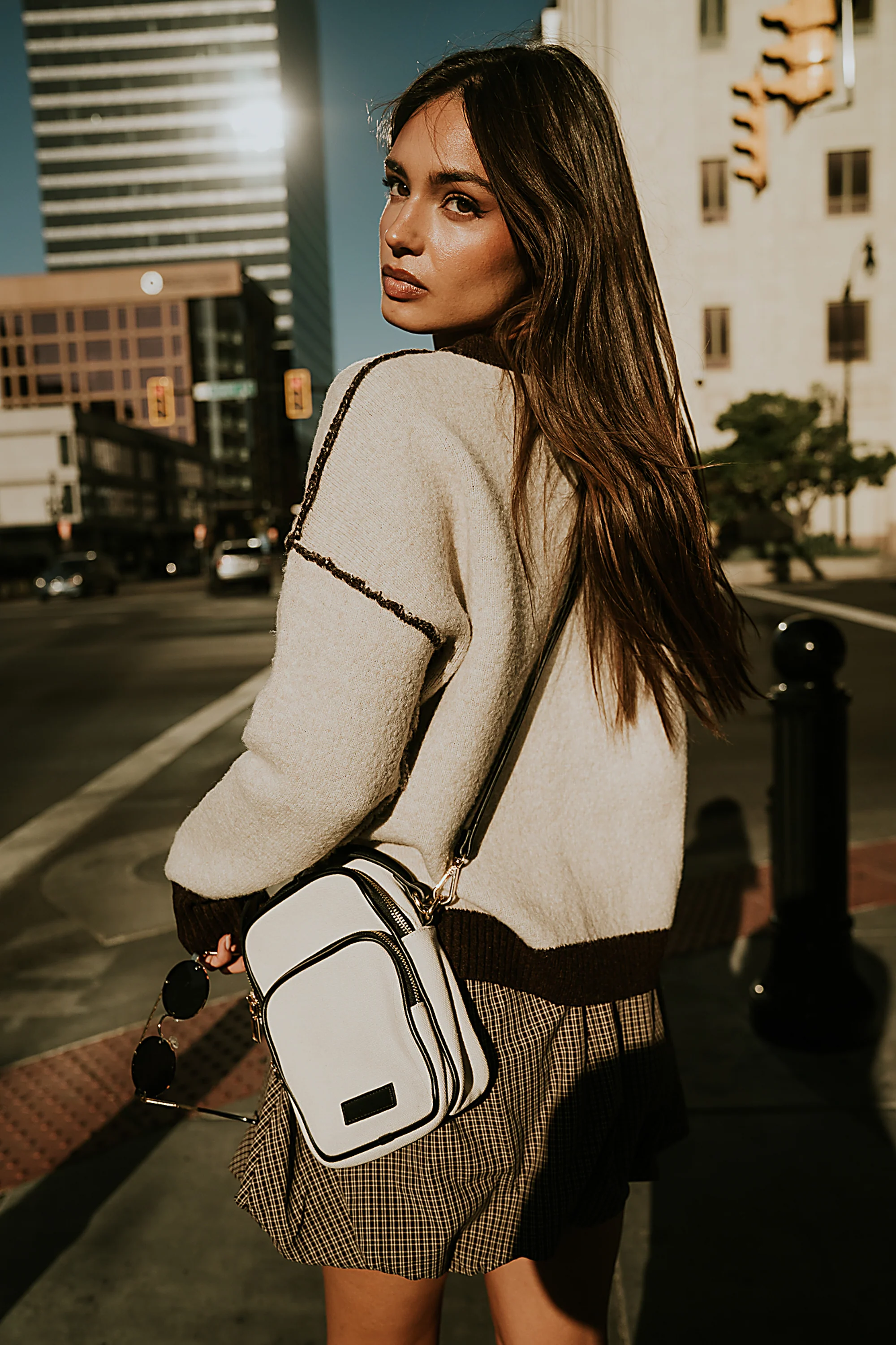 Junie Contrast Sweater - FINAL SALE - Image 2