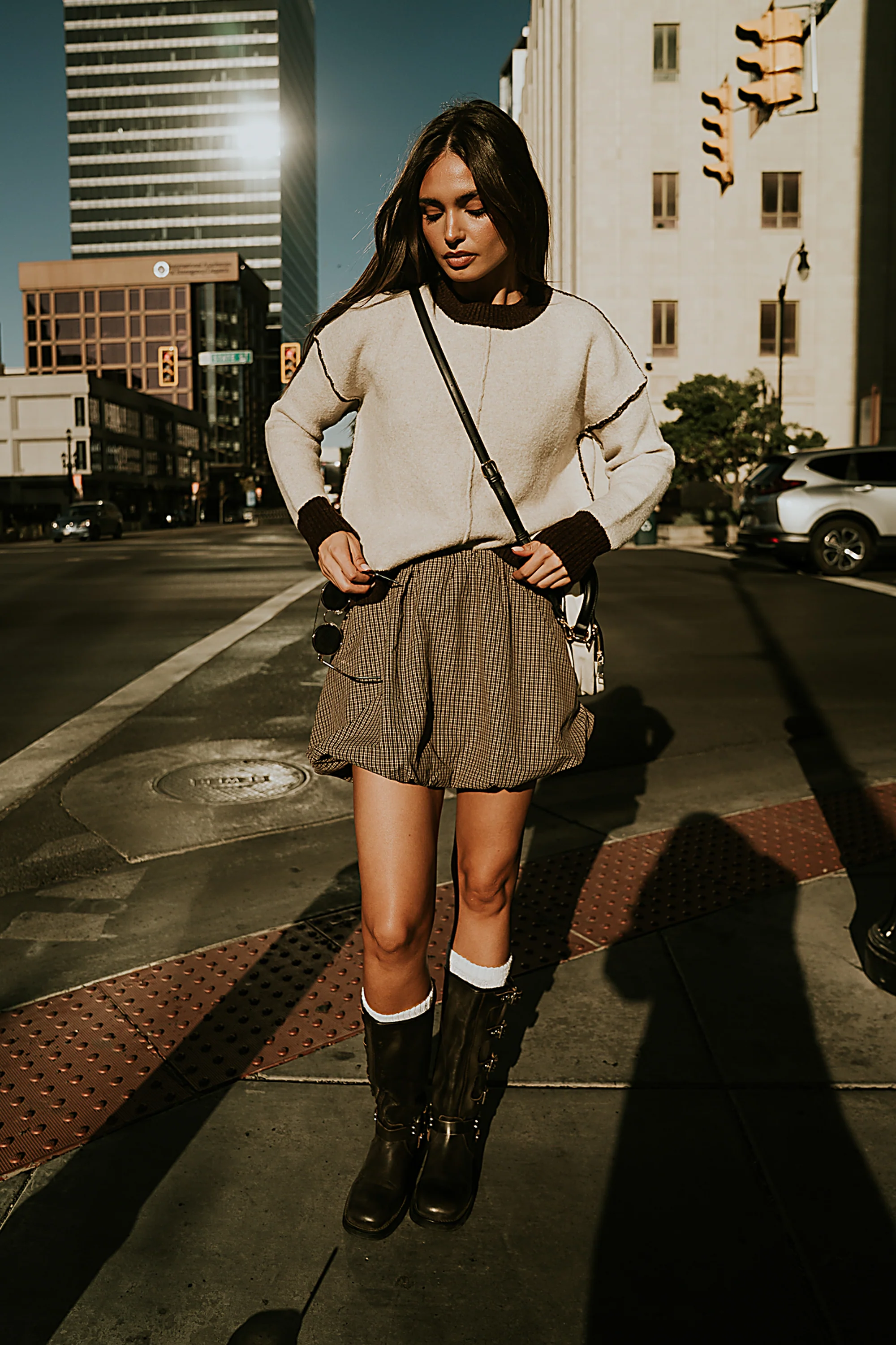 Junie Contrast Sweater - FINAL SALE - Image 6