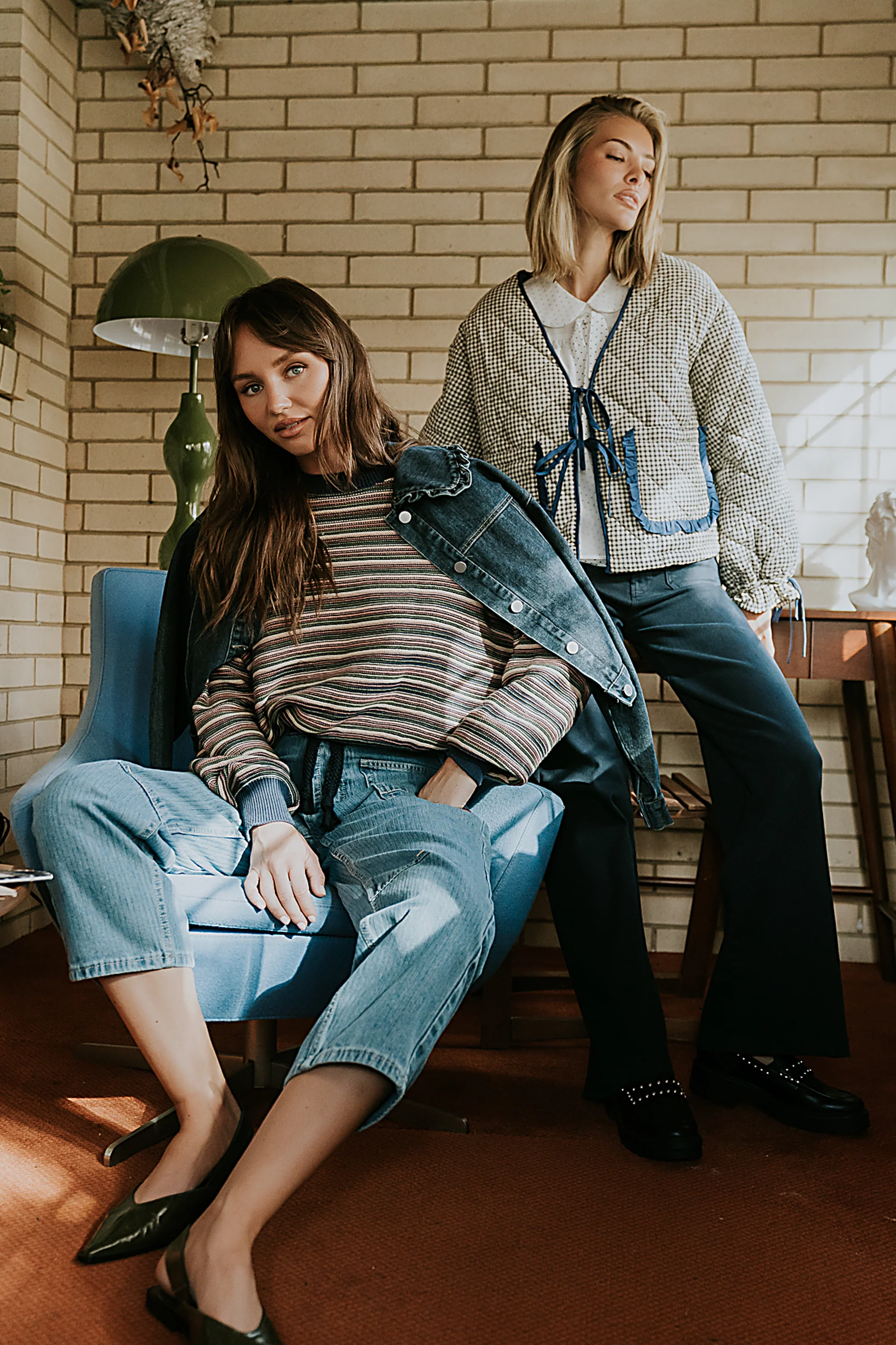 Junie Striped Sweater - FINAL SALE - Image 2