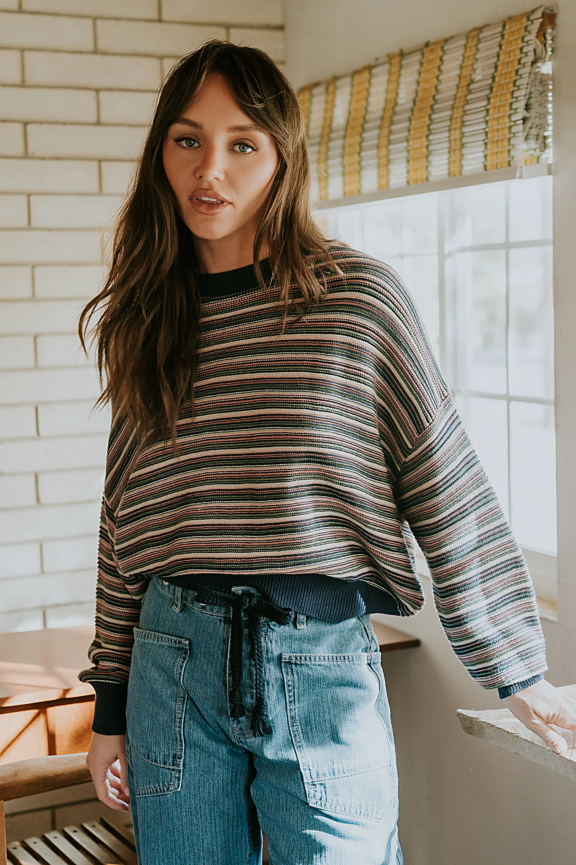 Junie Striped Sweater - FINAL SALE - Image 3