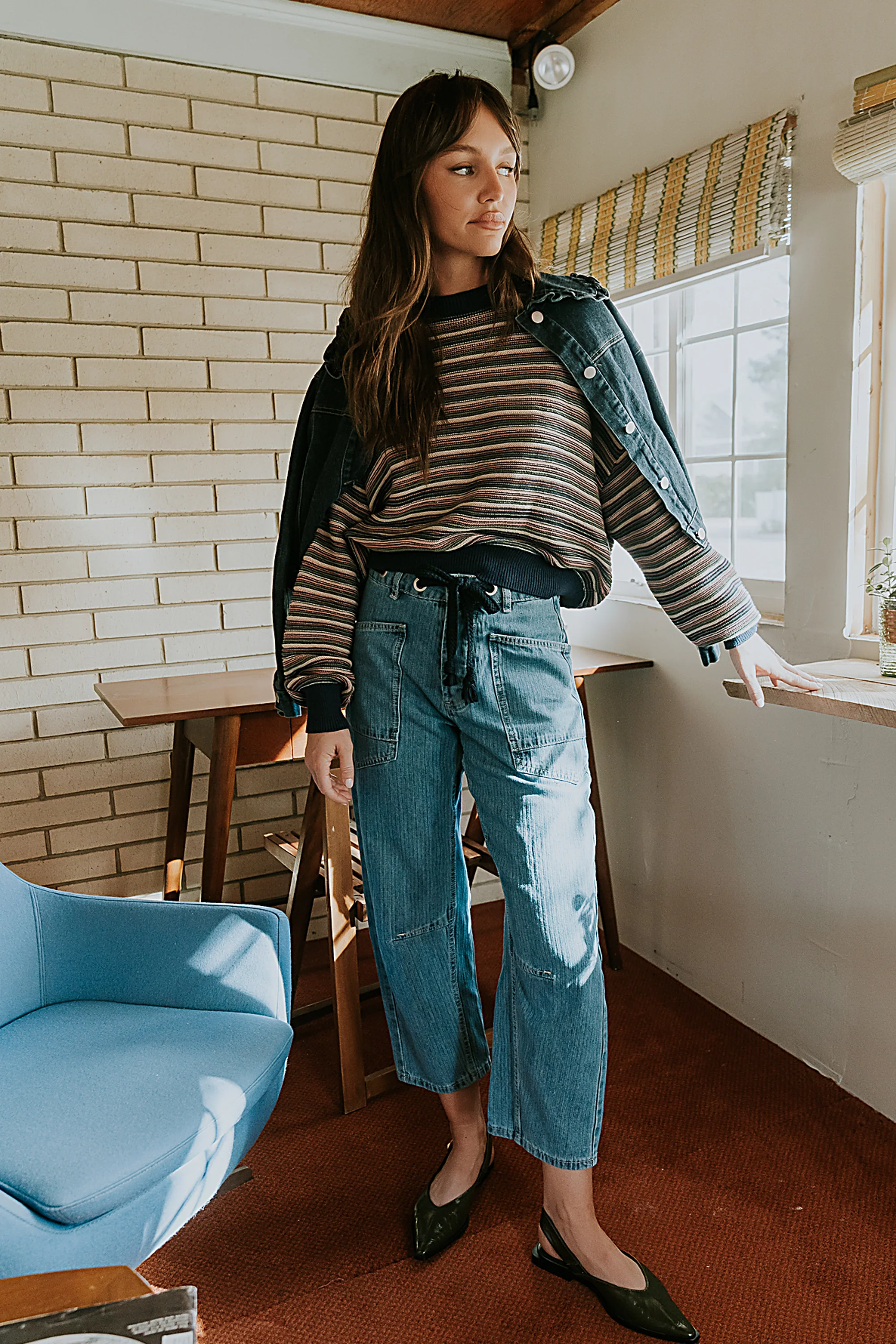 Junie Striped Sweater - FINAL SALE - Image 5