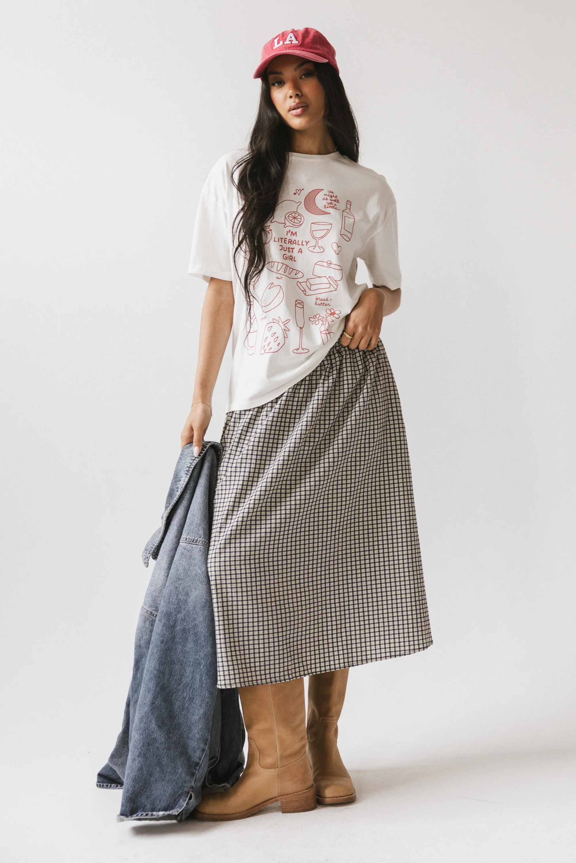 Just A Girl Graphic Tee - FINAL SALE - Image 2