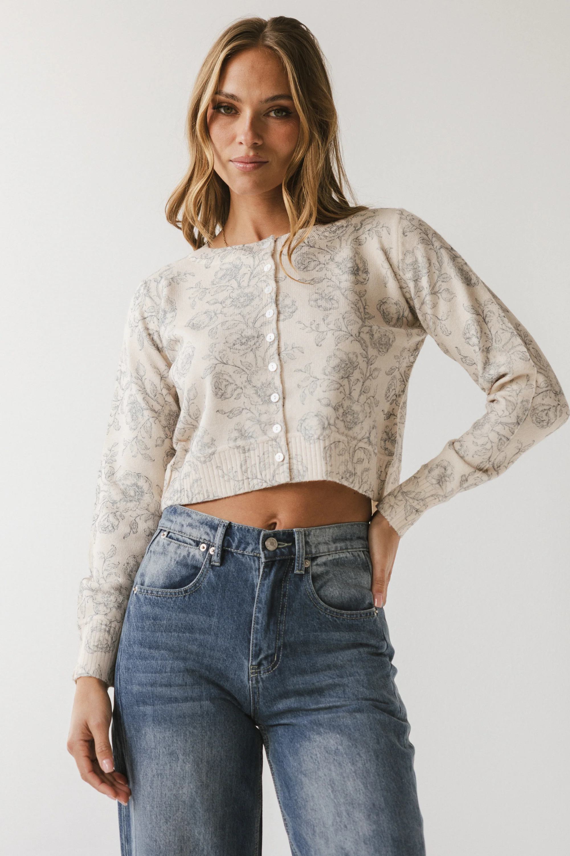 Kadee Floral Cardigan - FINAL SALE - Image 5