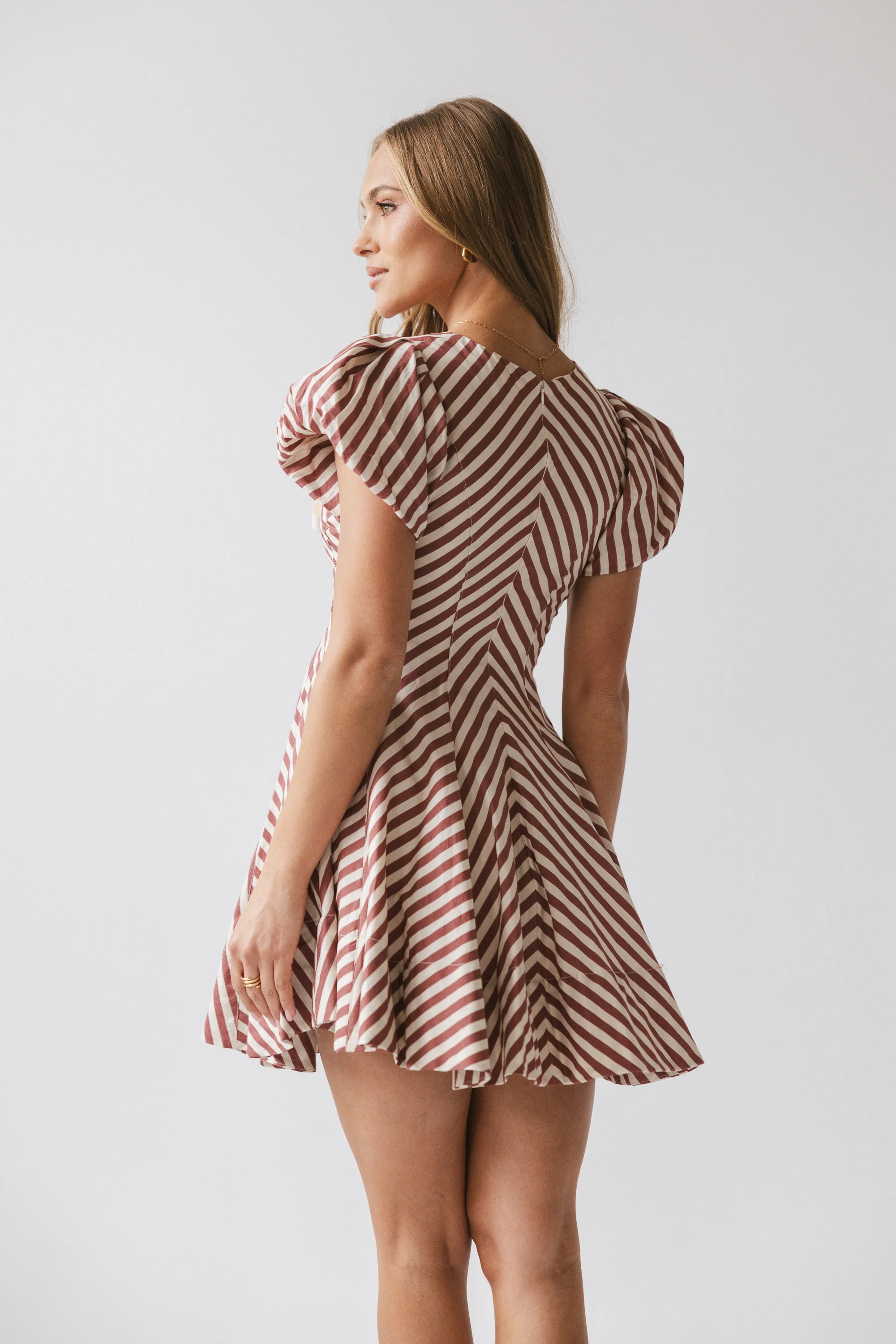 Kai Striped Mini Dress - Image 4