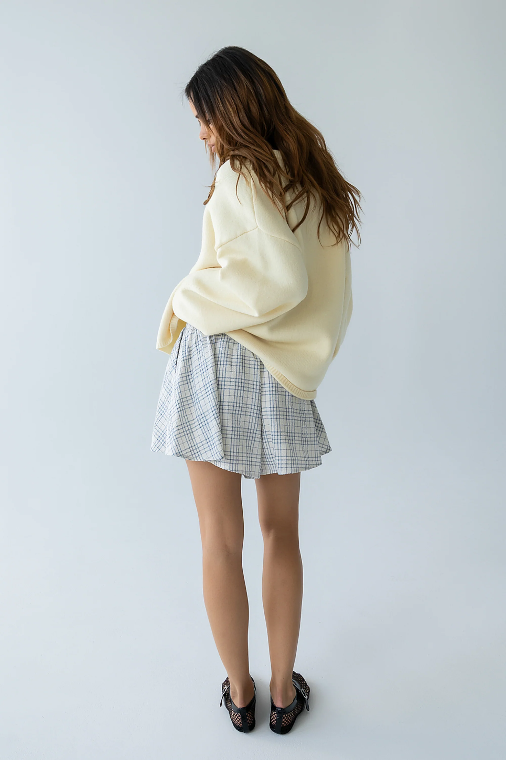 Kaia Knit Cardigan in Butter Yellow - Image 6