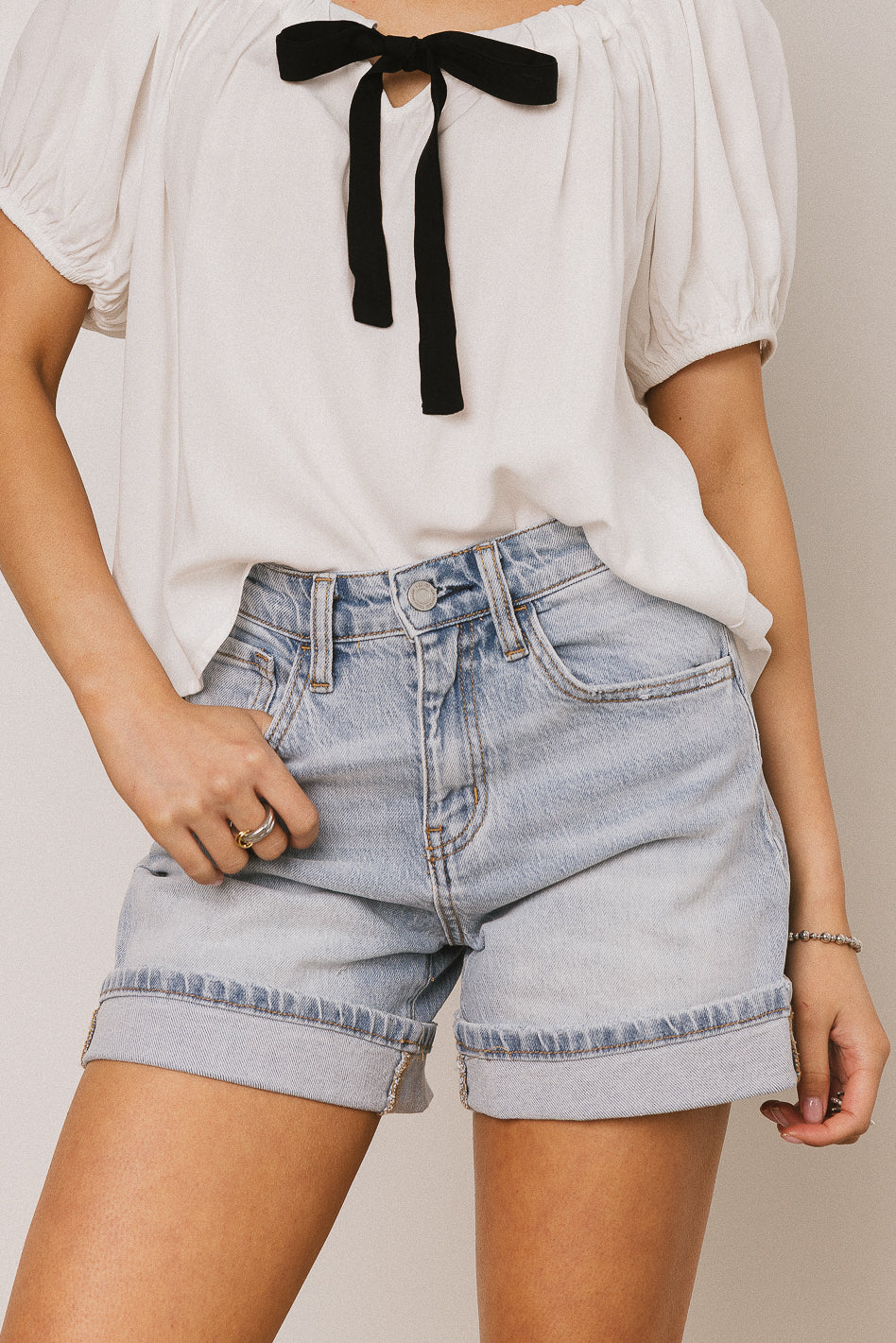 Kali Denim Shorts - Image 3