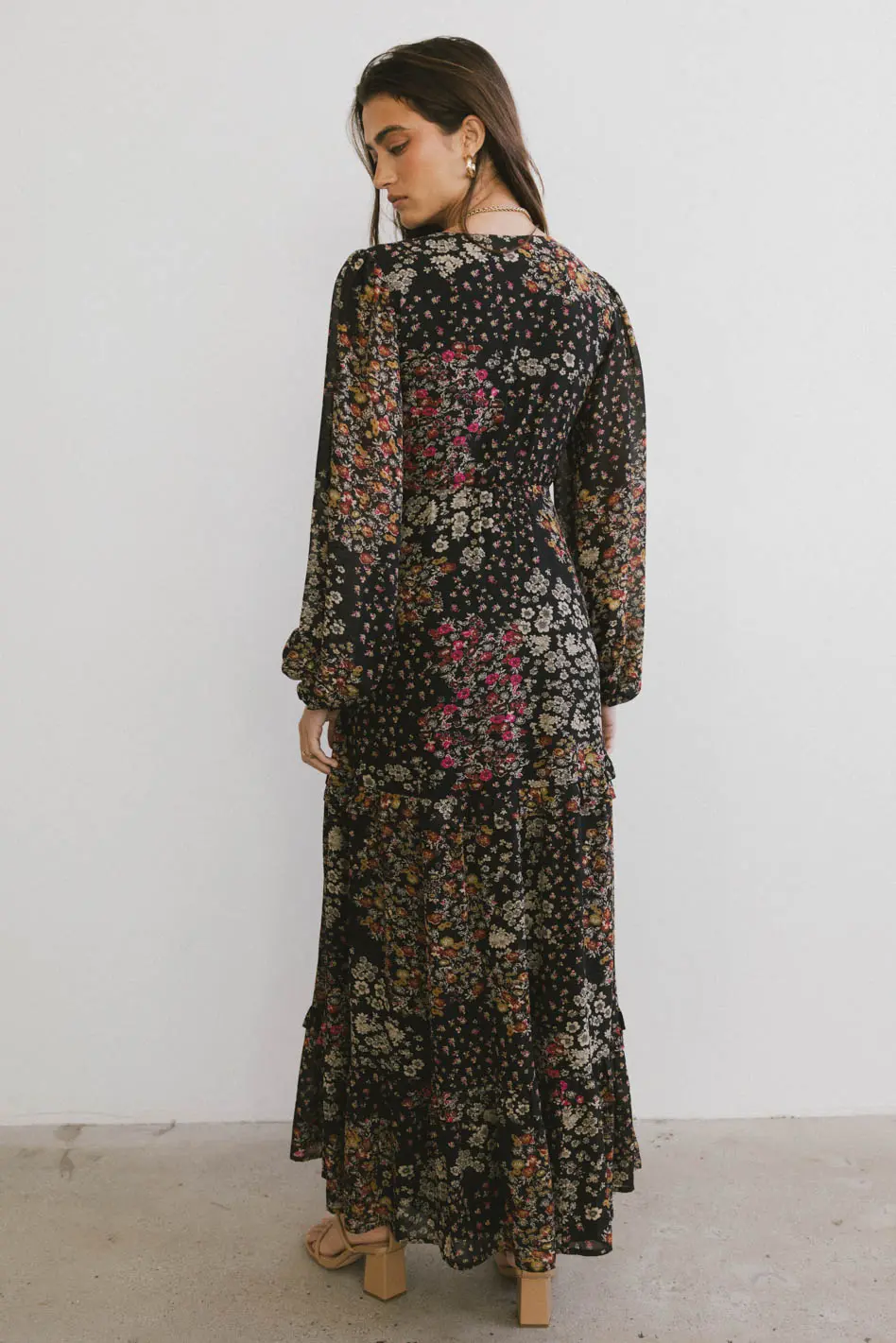 Kali Floral Dress - Image 4