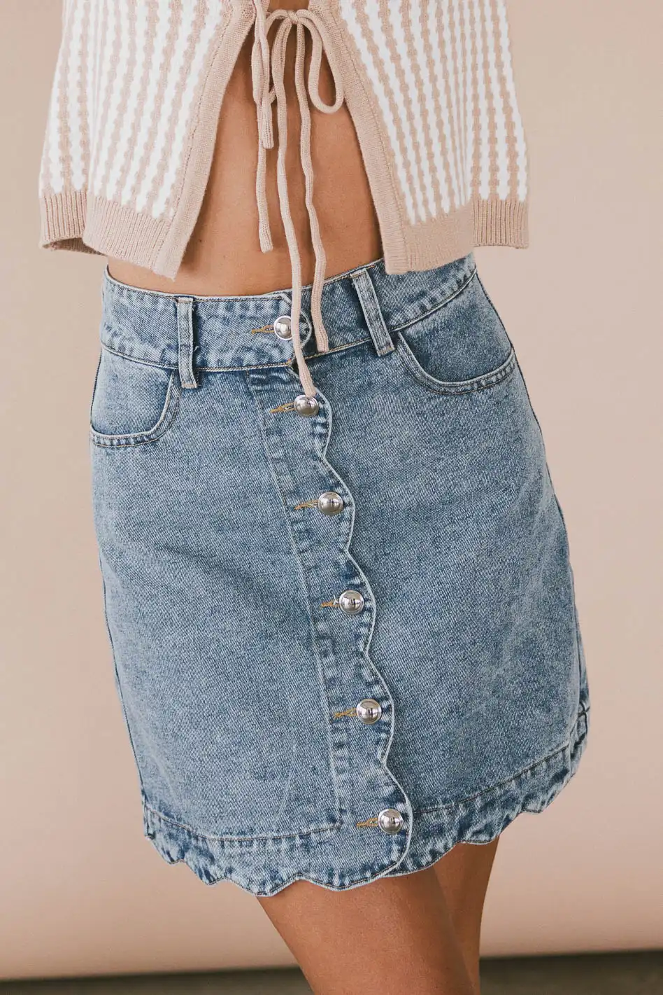 Kalista Denim Mini Skirt - FINAL SALE