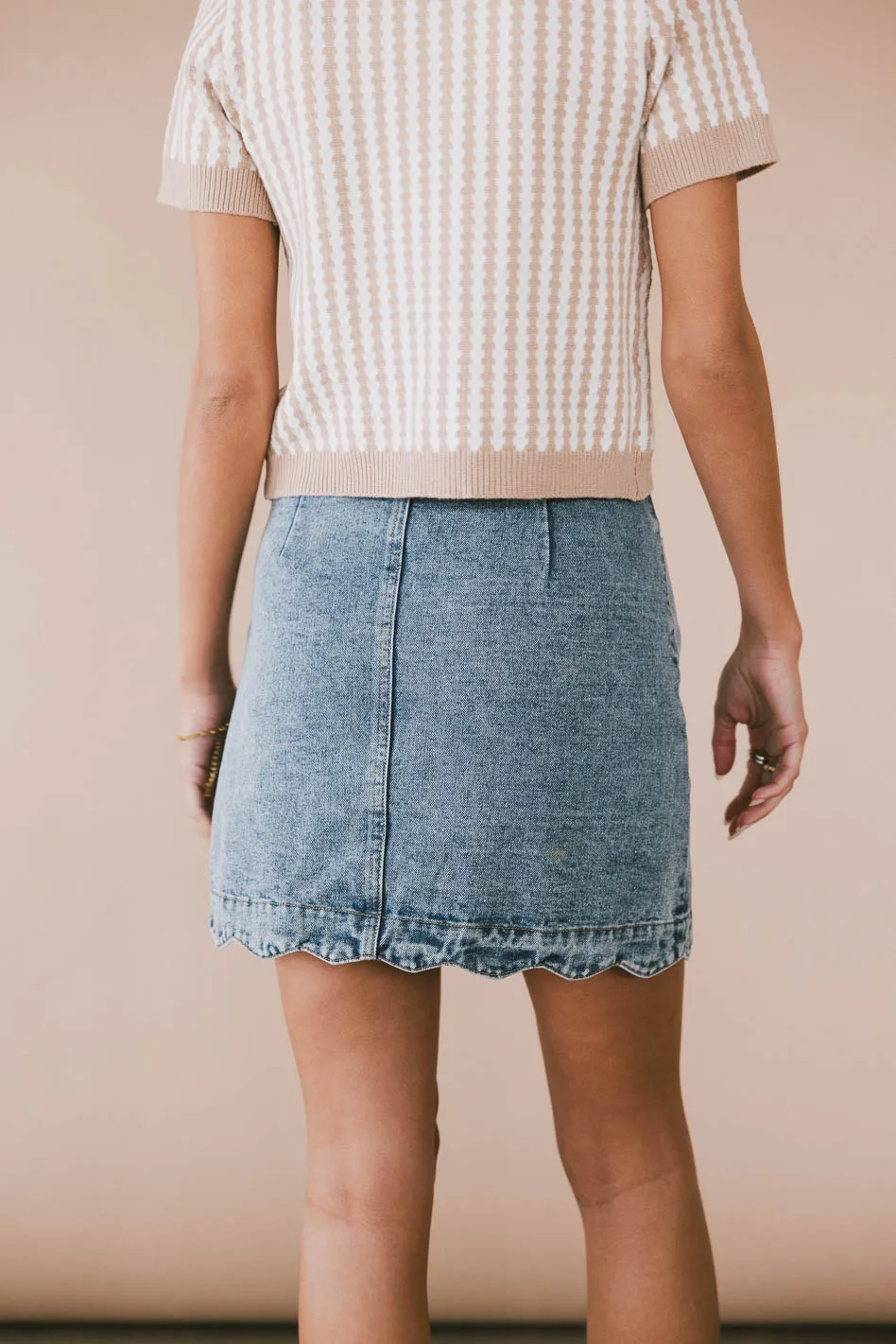 Kalista Denim Mini Skirt - FINAL SALE - Image 5