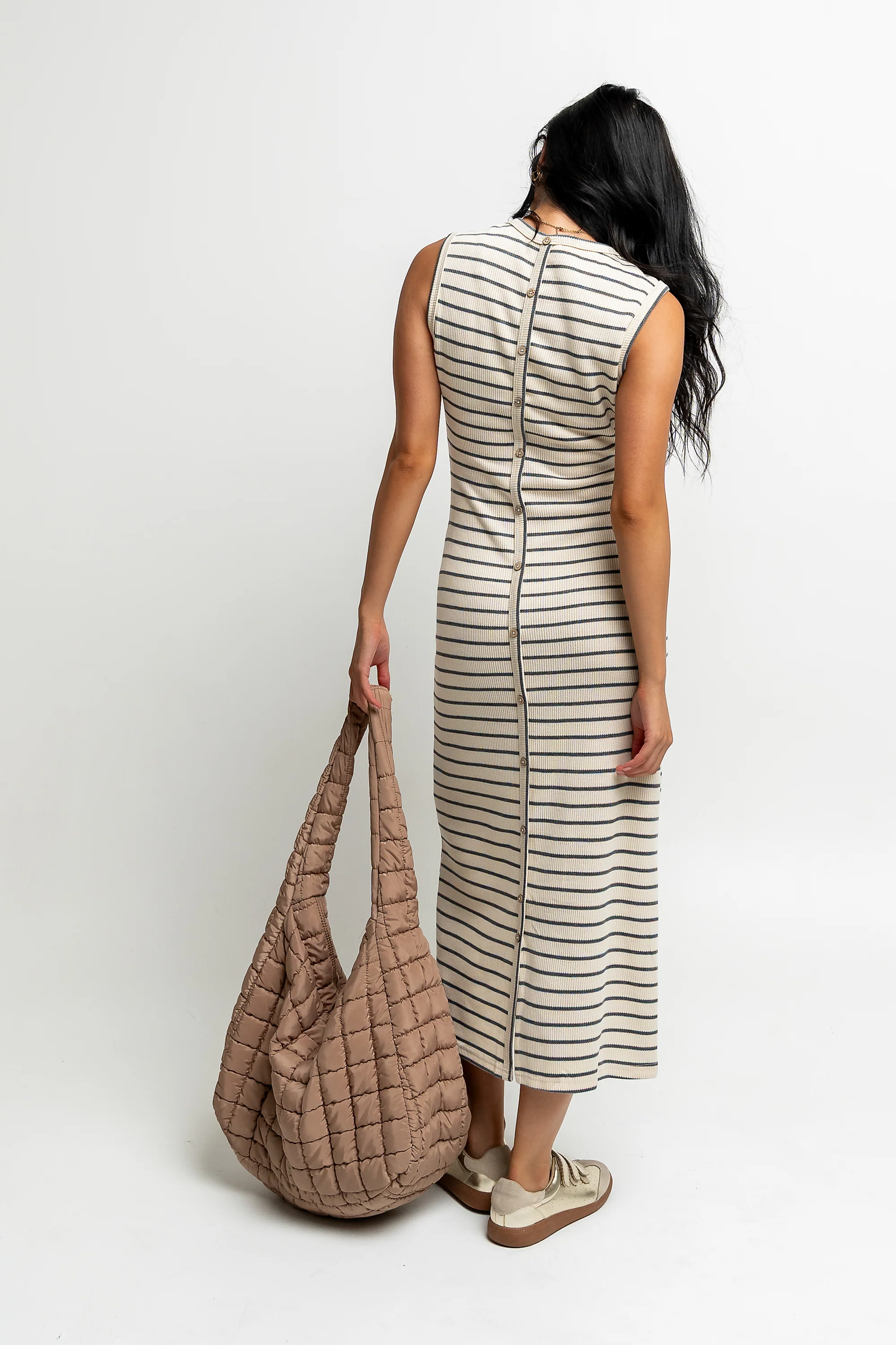Kamila Striped Maxi Dress - FINAL SALE - Image 6