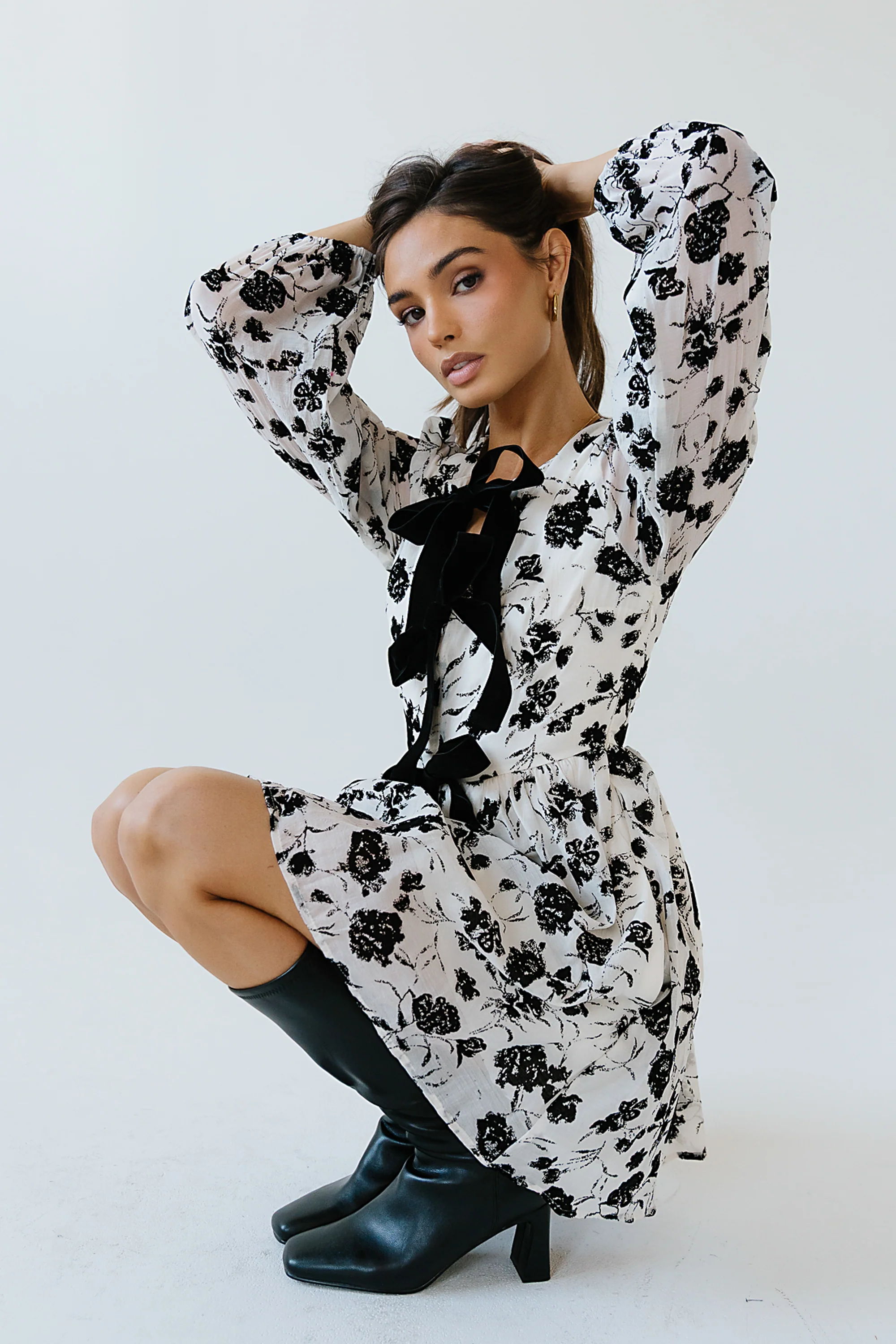 Kandice Floral Mini Dress - FINAL SALE - Image 2