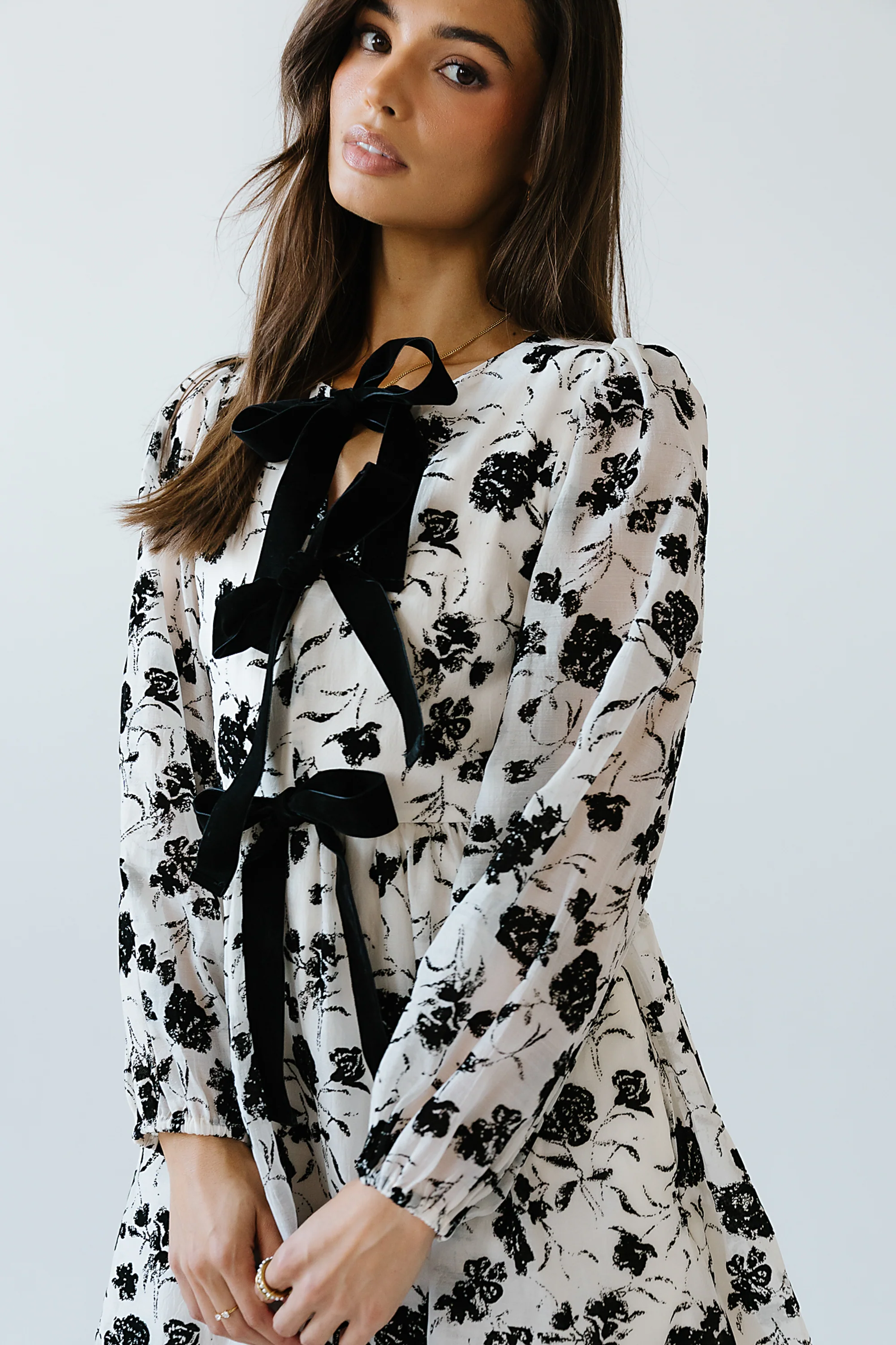 Kandice Floral Mini Dress - FINAL SALE - Image 6