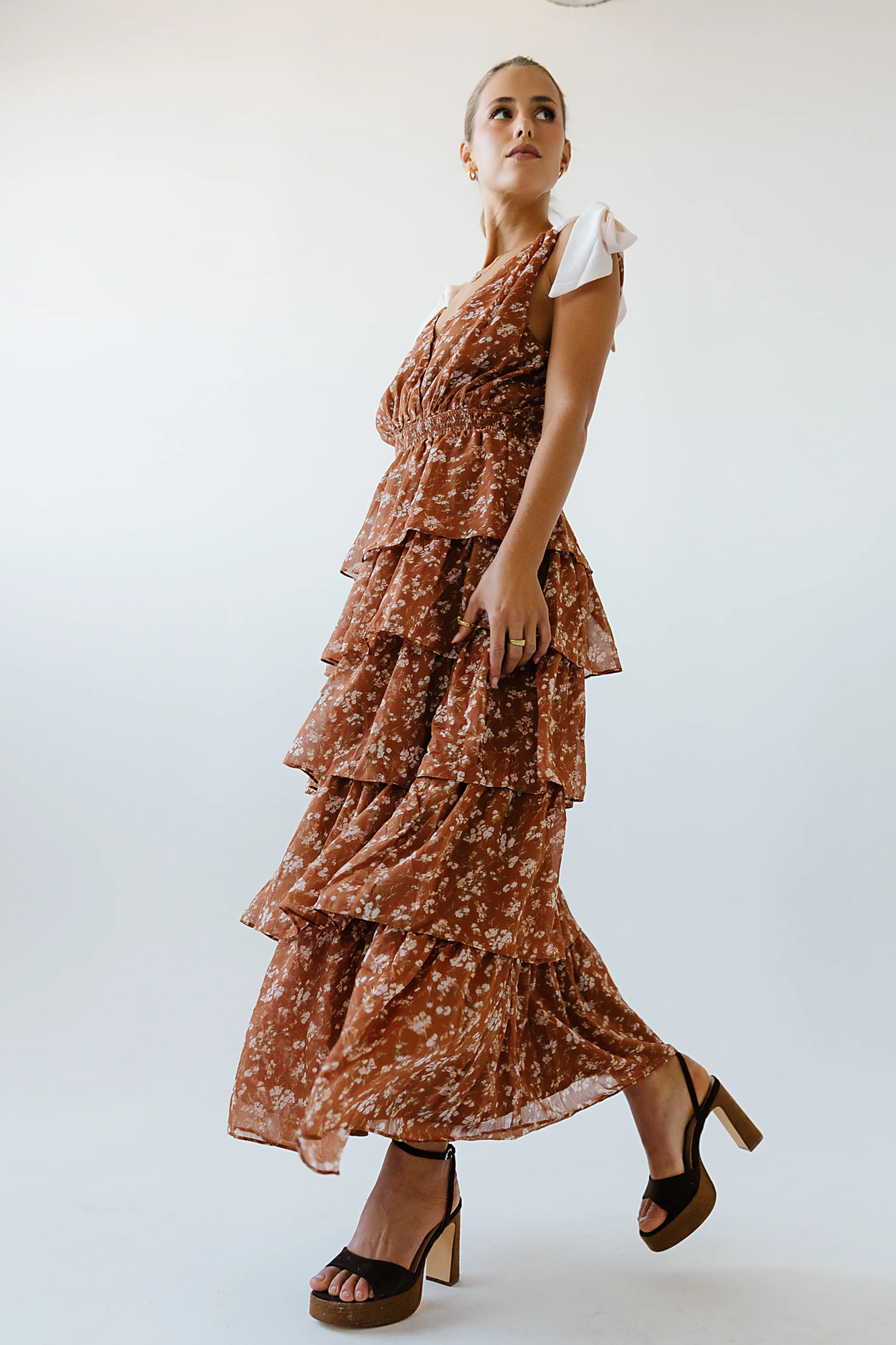 Kane Tiered Maxi Dress - Image 3