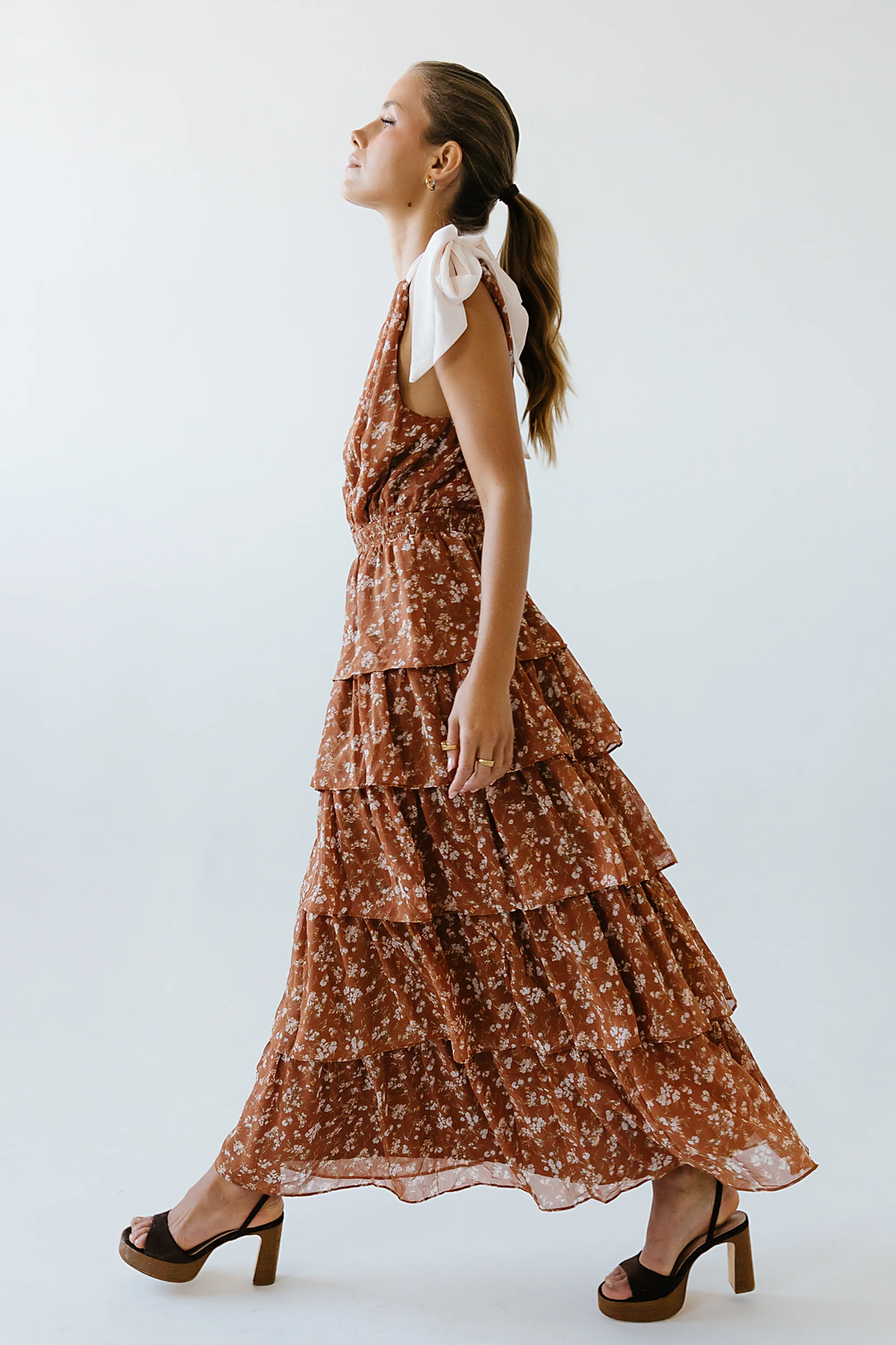 Kane Tiered Maxi Dress - Image 5