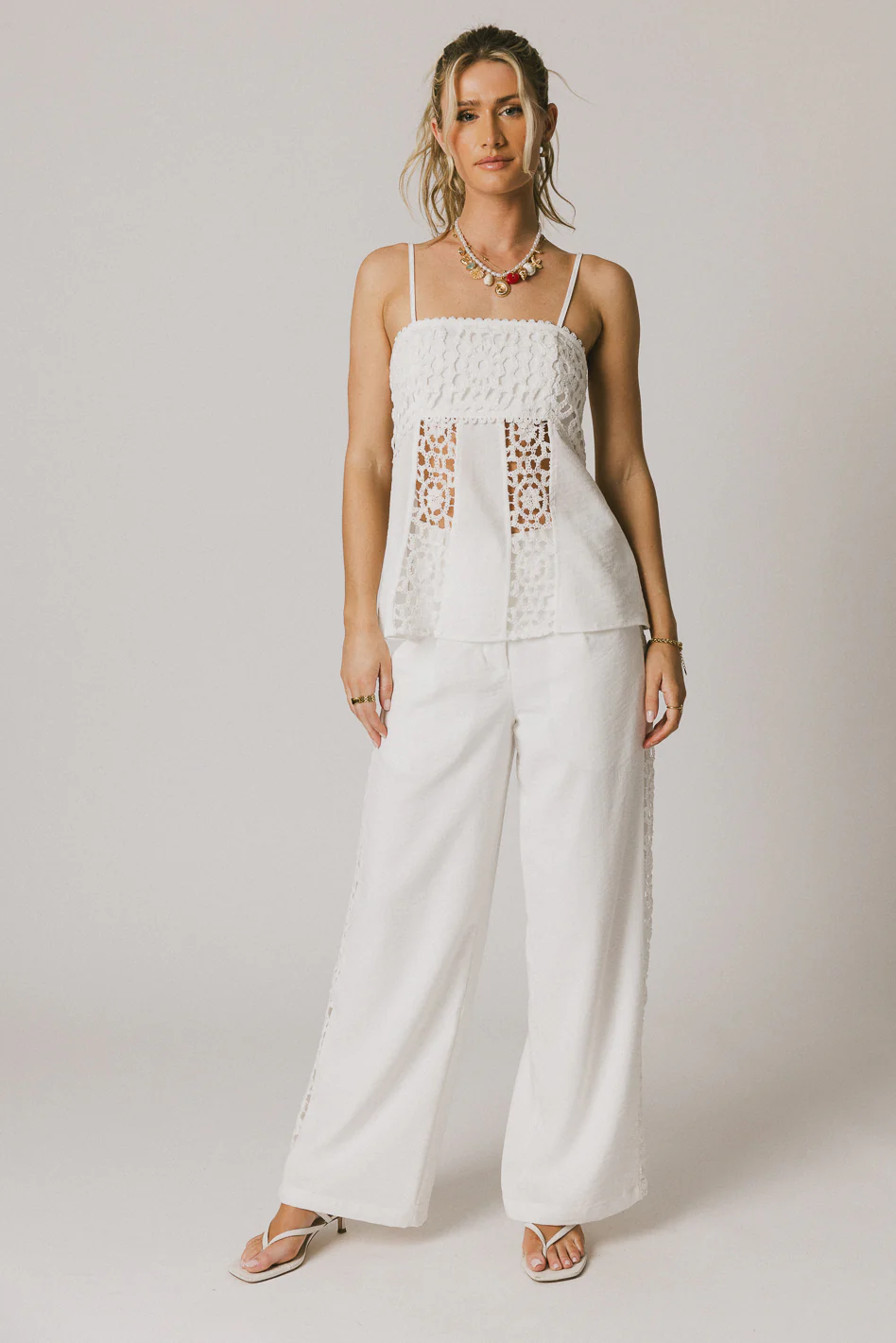 Karie Crochet Tank Top - FINAL SALE